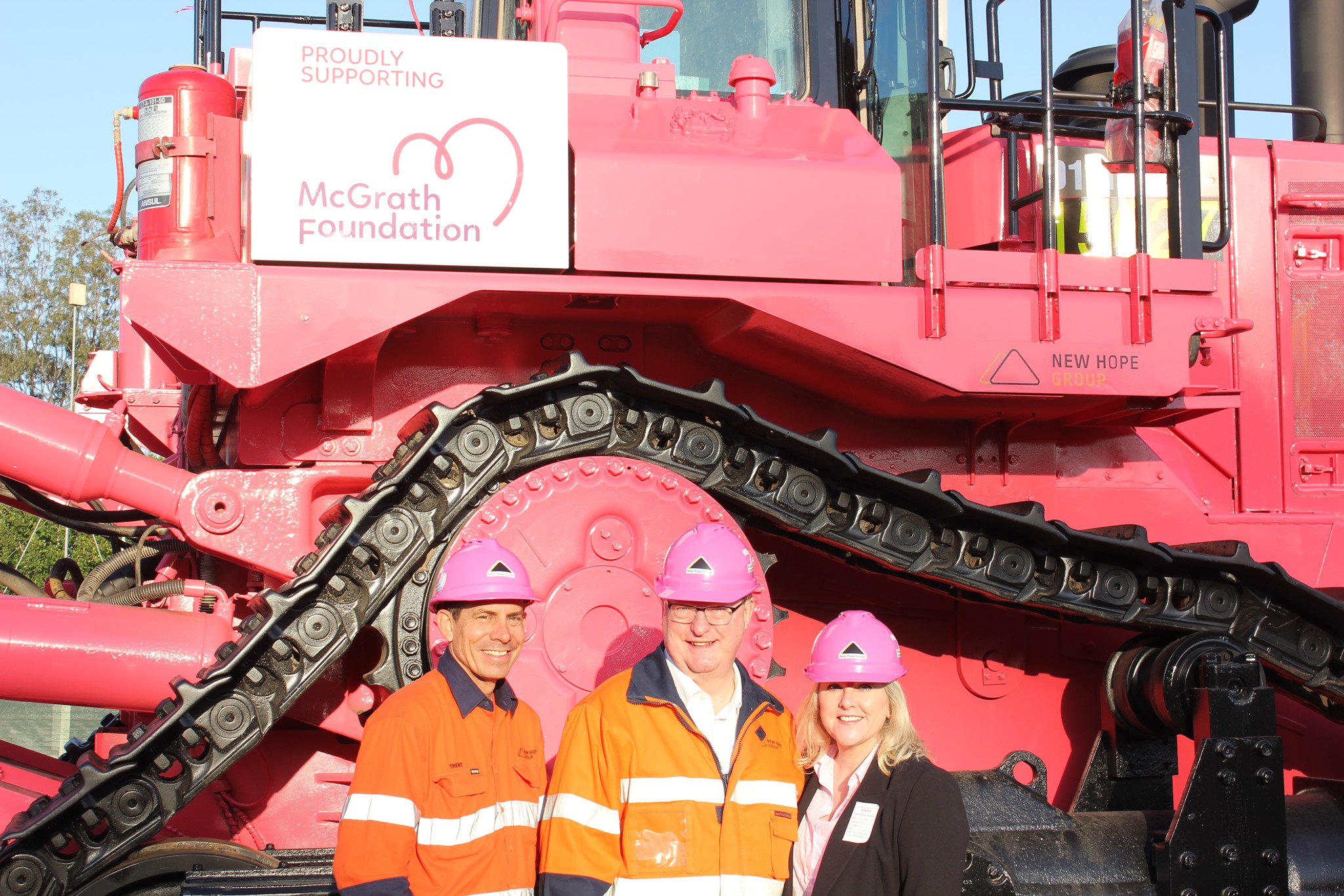 New Hope Group - Have you seen a pink dozer? New Hope is... | Facebook