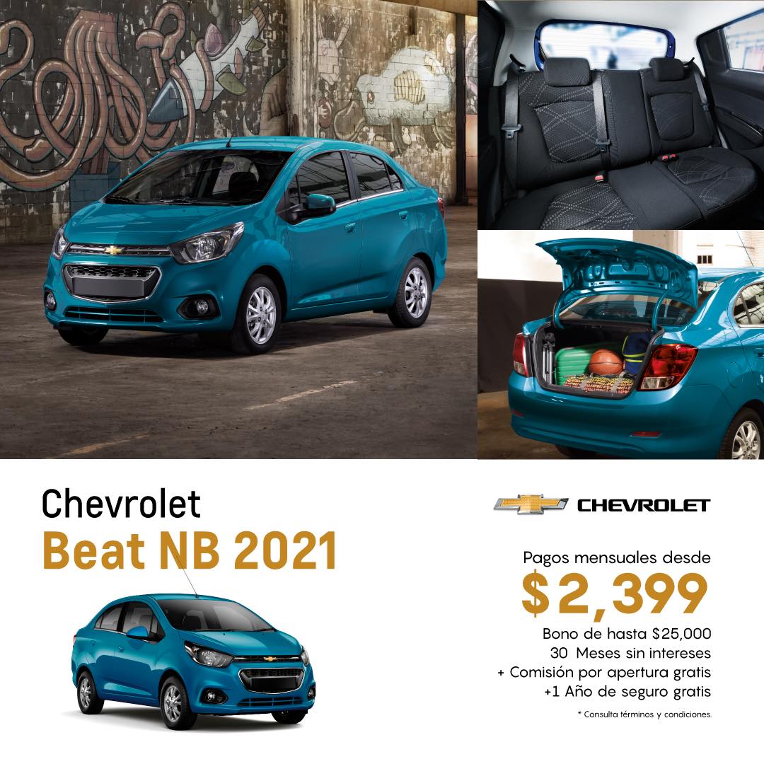 Chevrolet Chetumal - Nuestro Chevrolet Beat Notchback 2021 se adapta a ...