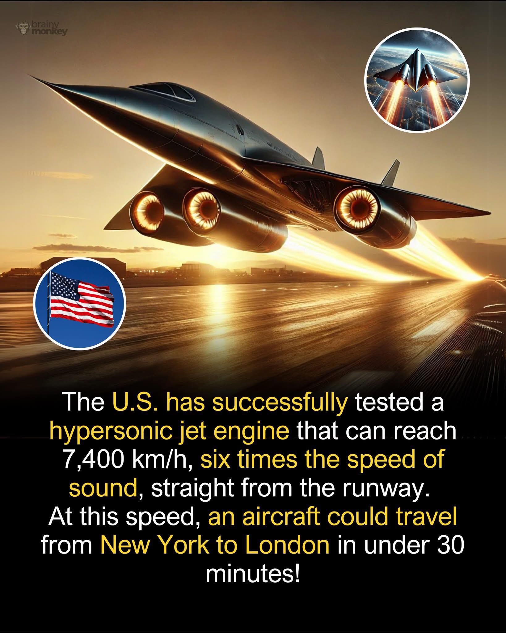 Revolutionary jet engine reaches mach 6 without rockets