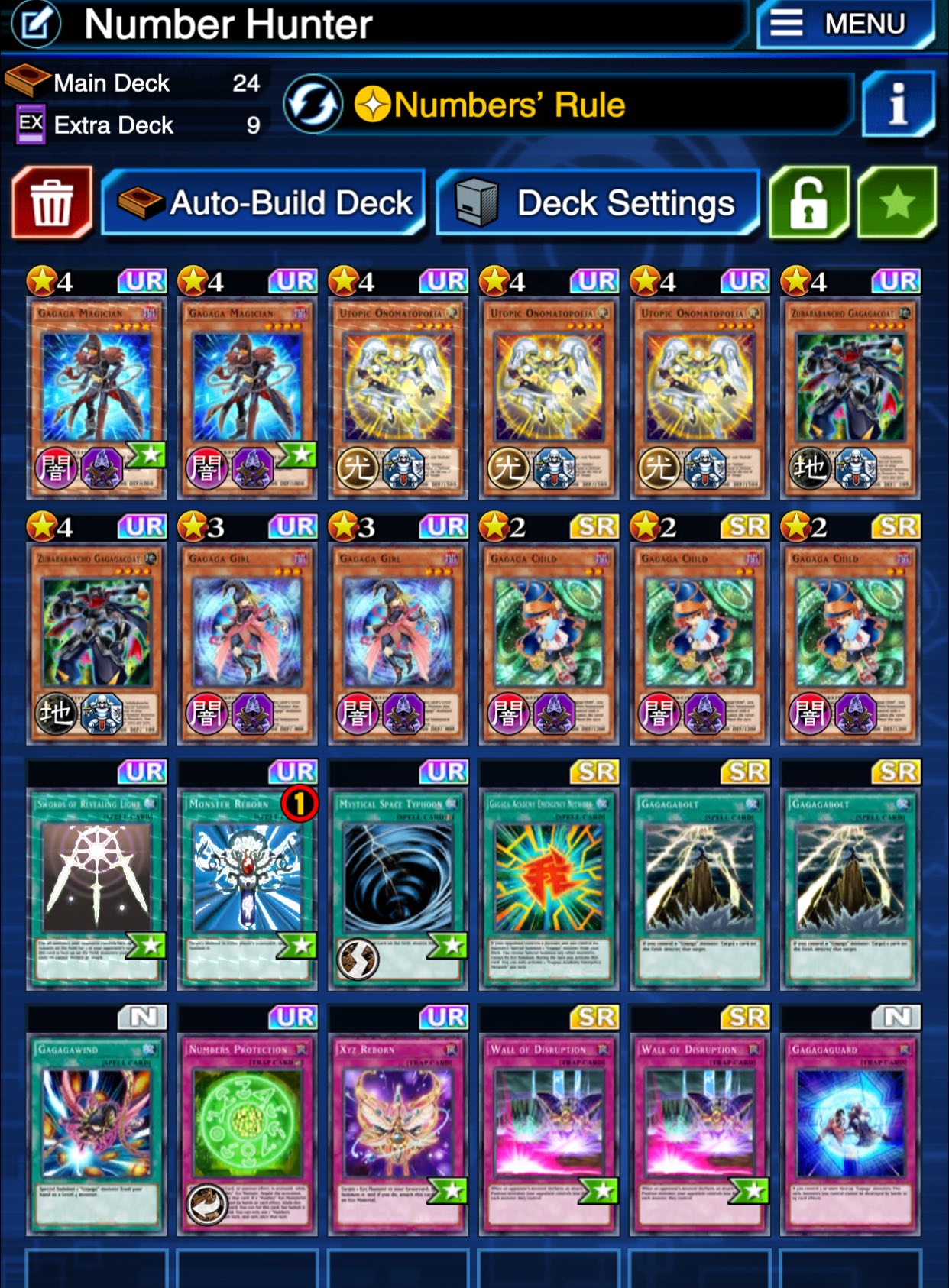 yu gi oh duel links gagaga deck LOCH-JP011 Magician Yu-Gi-Oh! DUEL LINKS STRUCTURE DECK