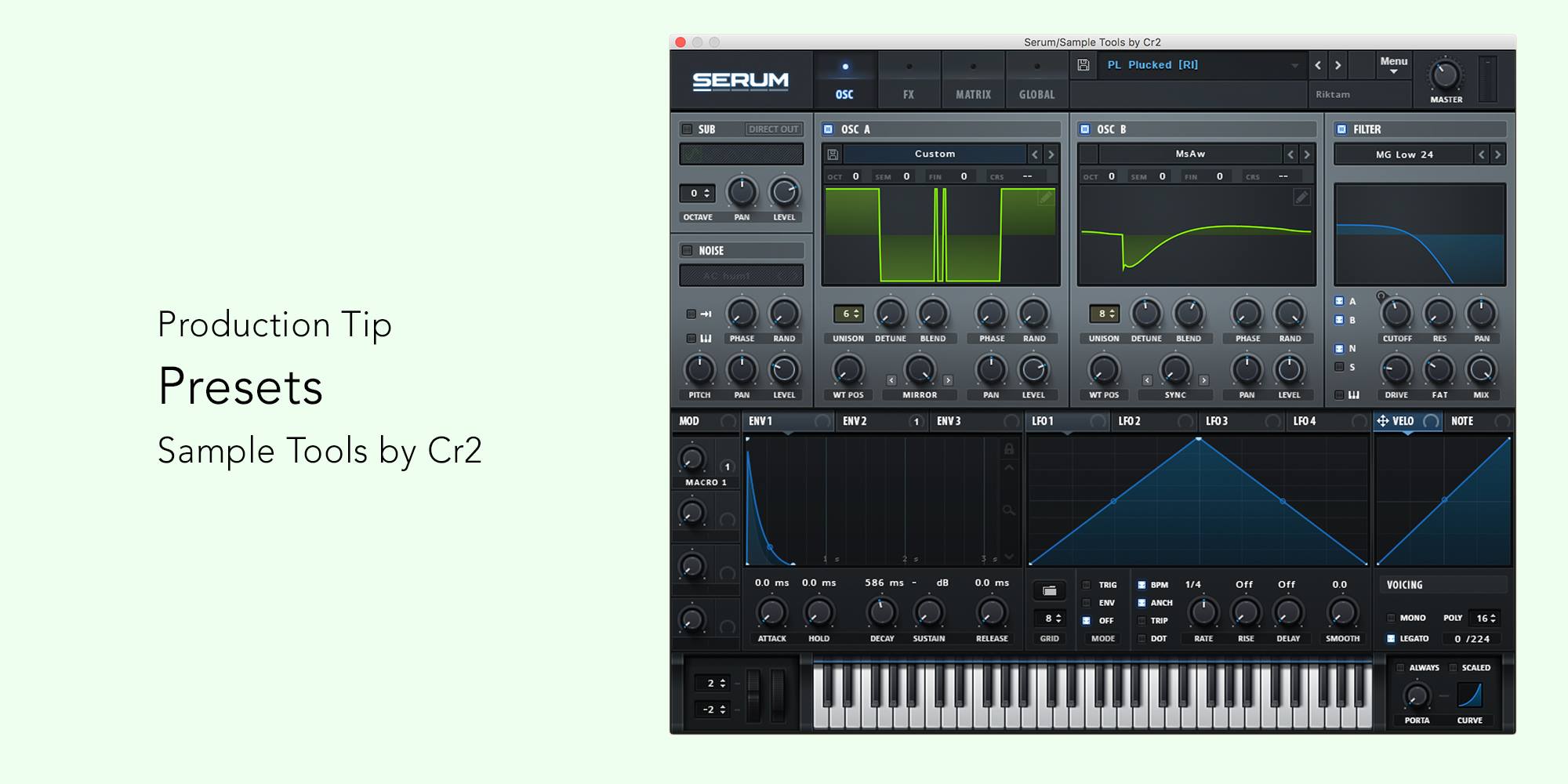#productiontip #presets Perfecting... - Sample Tools by Cr2 | Facebook