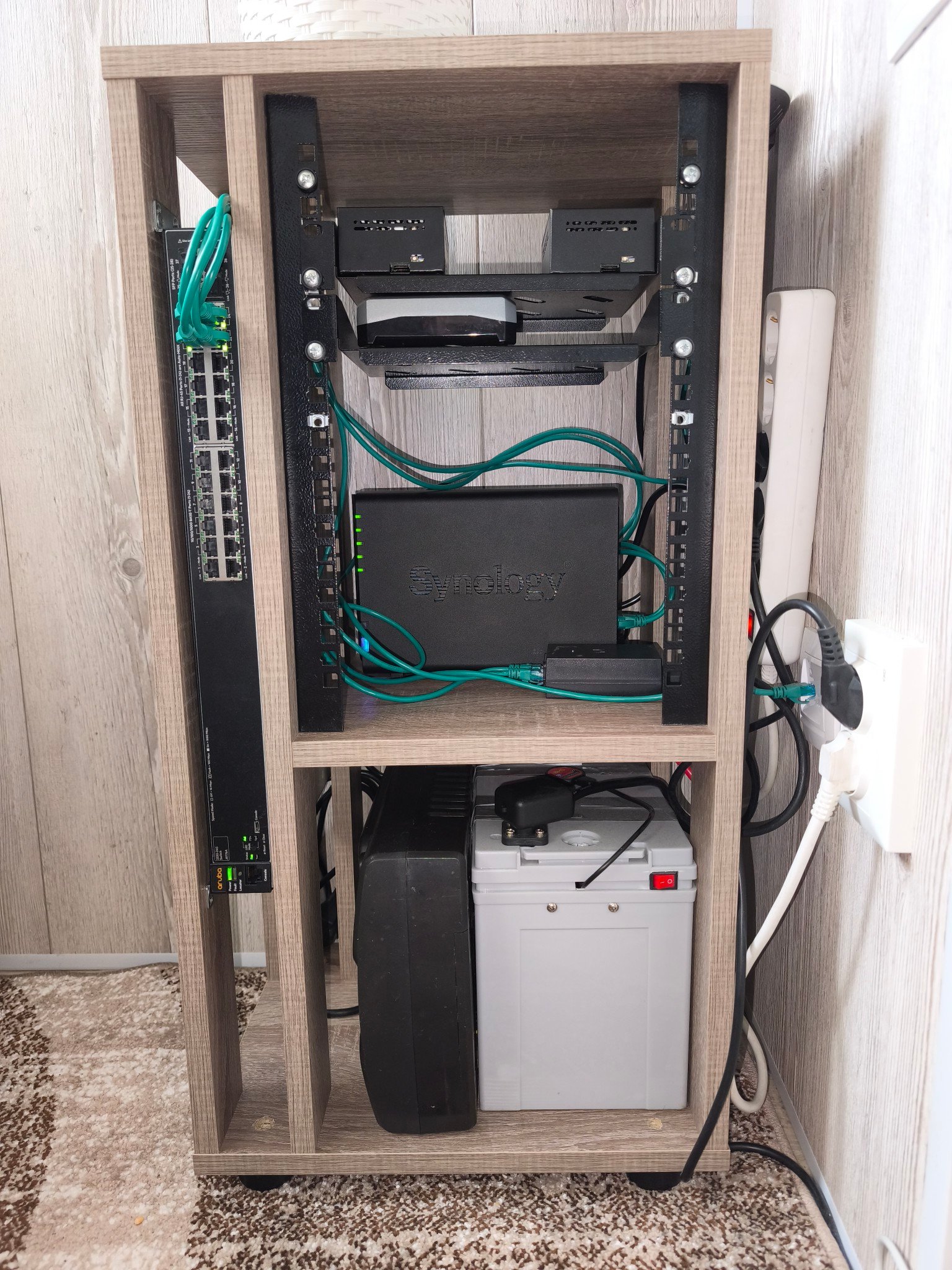 Home server setup with mikrotik and raspberry pi