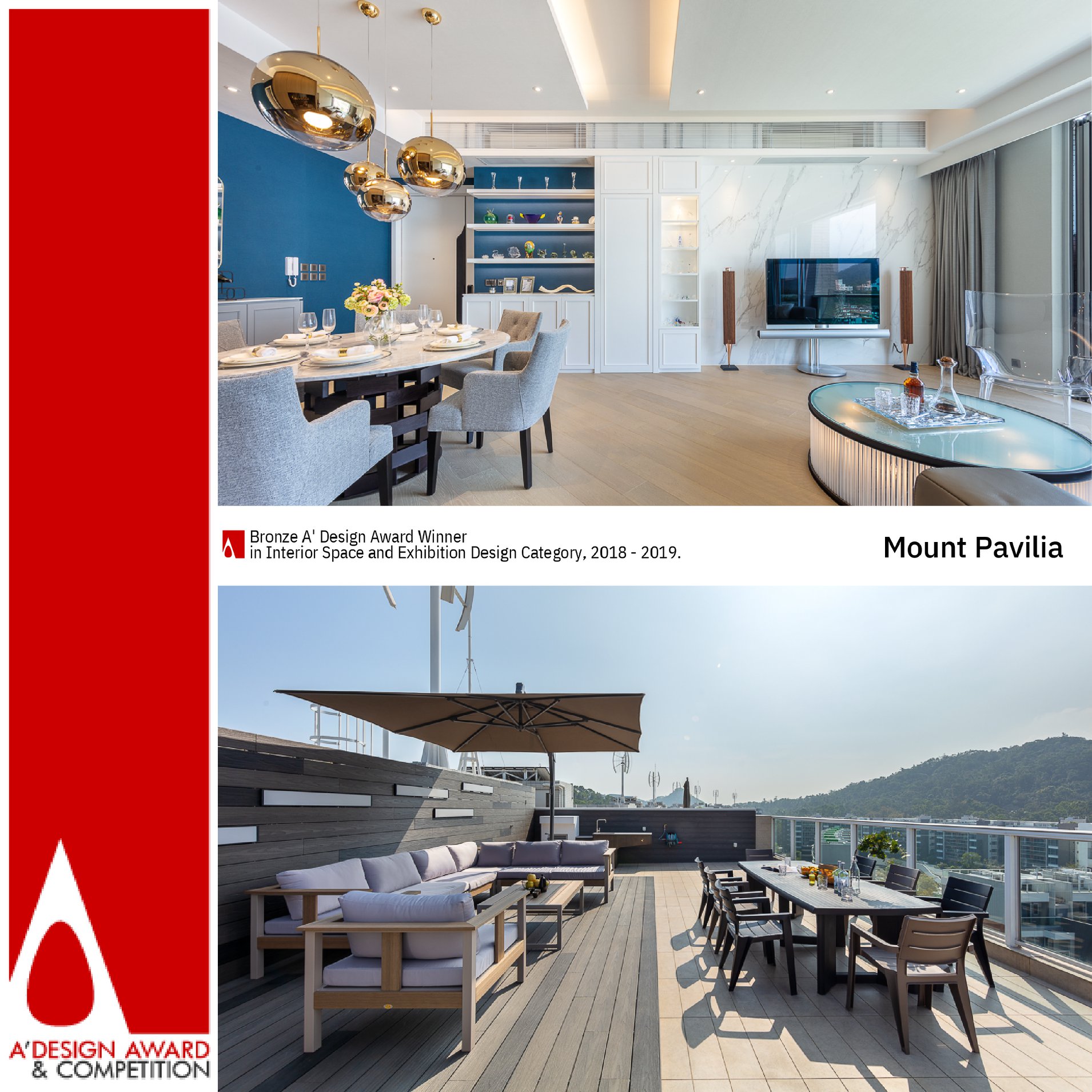 我們很榮幸能再次參與一個屬於全球性的世界級設計比賽 A'... - Grande Interior Design