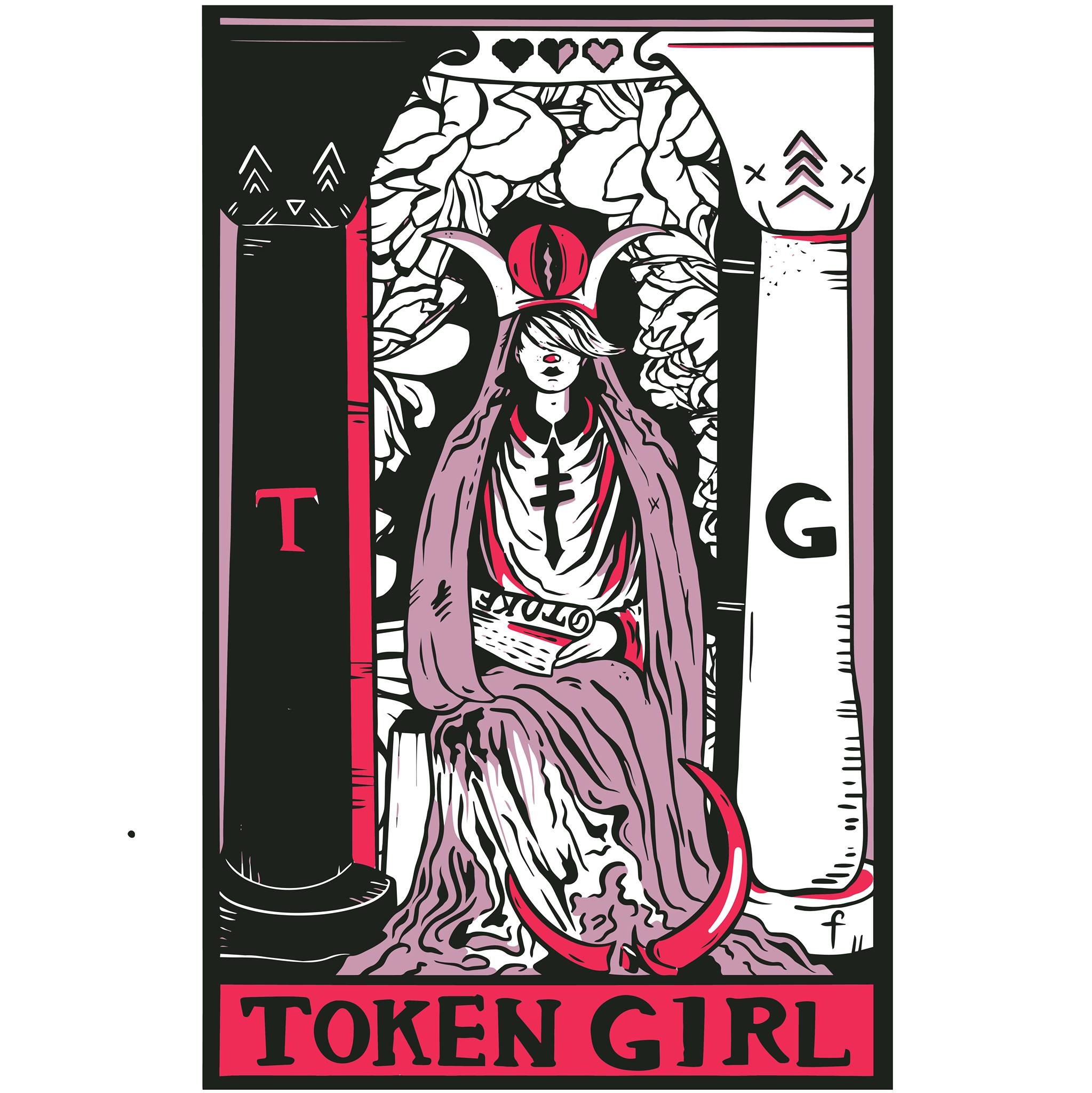 c. gowdey - new t-shirt design for Token Girl :) this is... | Facebook