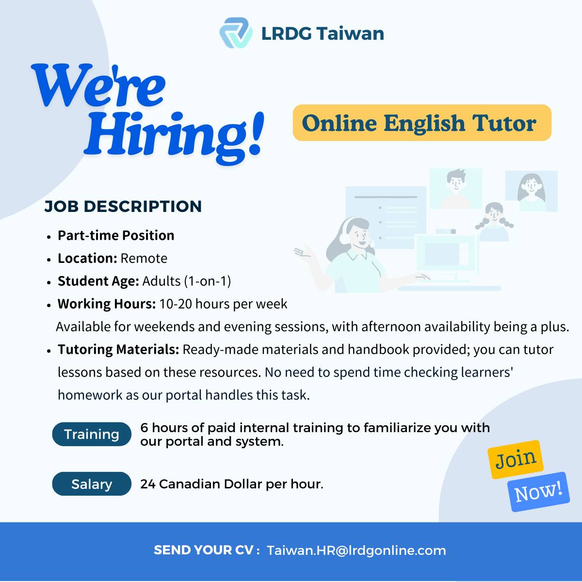Teaching English in Taiwan | **Online English Tutors Wanted in Taiwan ...