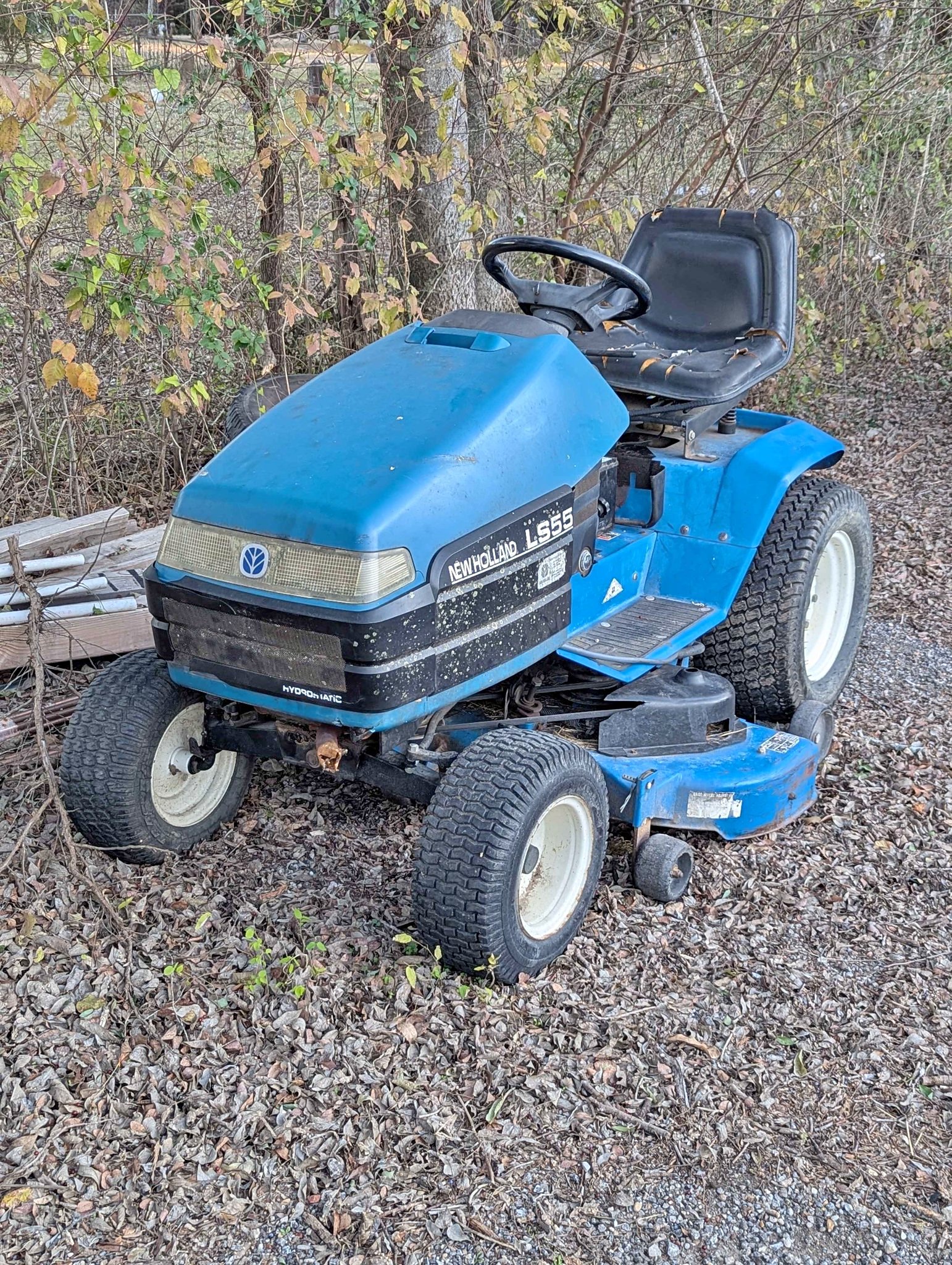 Ford New Holland LS55 Lawn Tractor Mower - Lawn Mowers - Merit, Texas ...