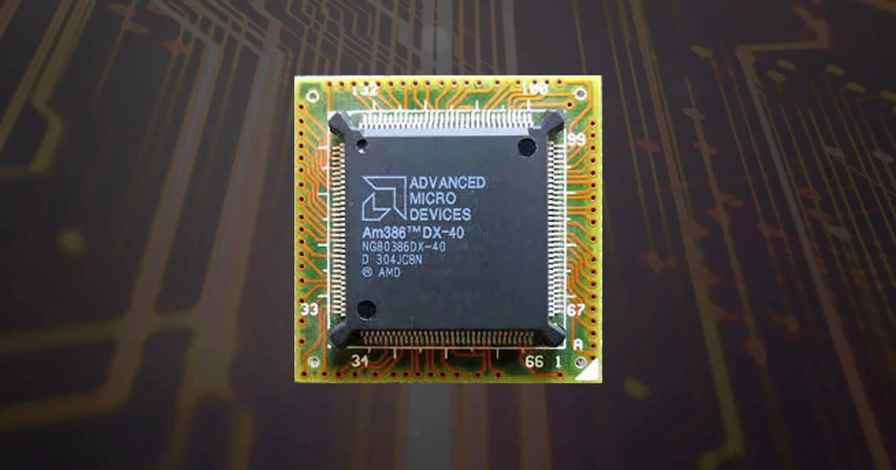 AMD - รู้หรือไม่? AMD386 microprocessor... | Facebook
