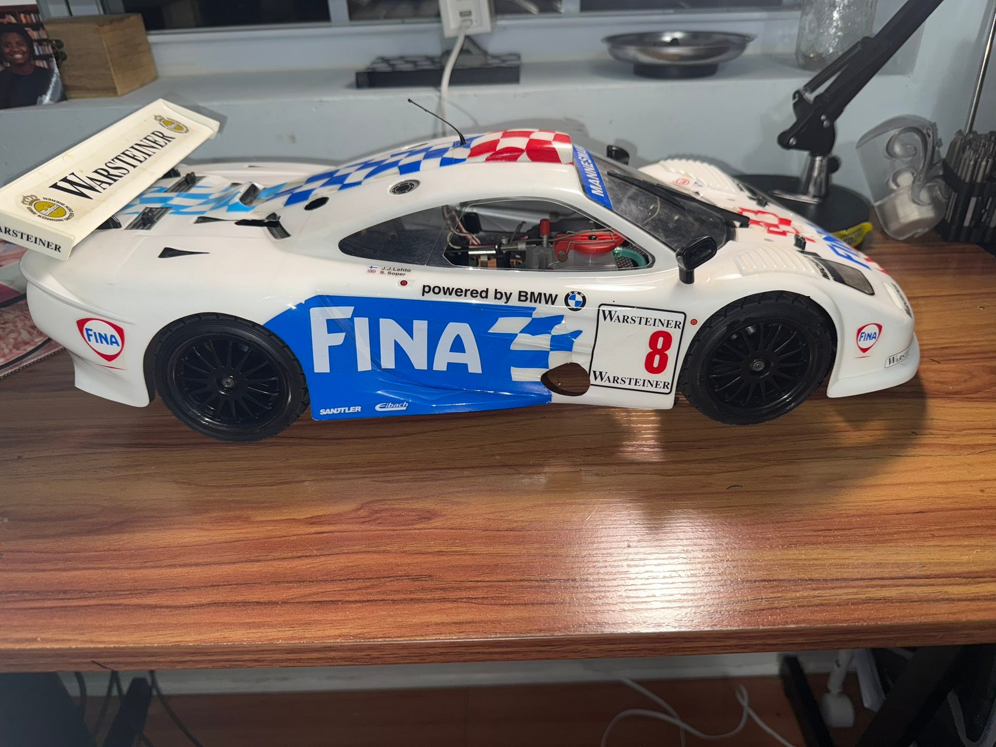 Kyosho Superten FW03 with OS Max 15LD nitro engine for sale