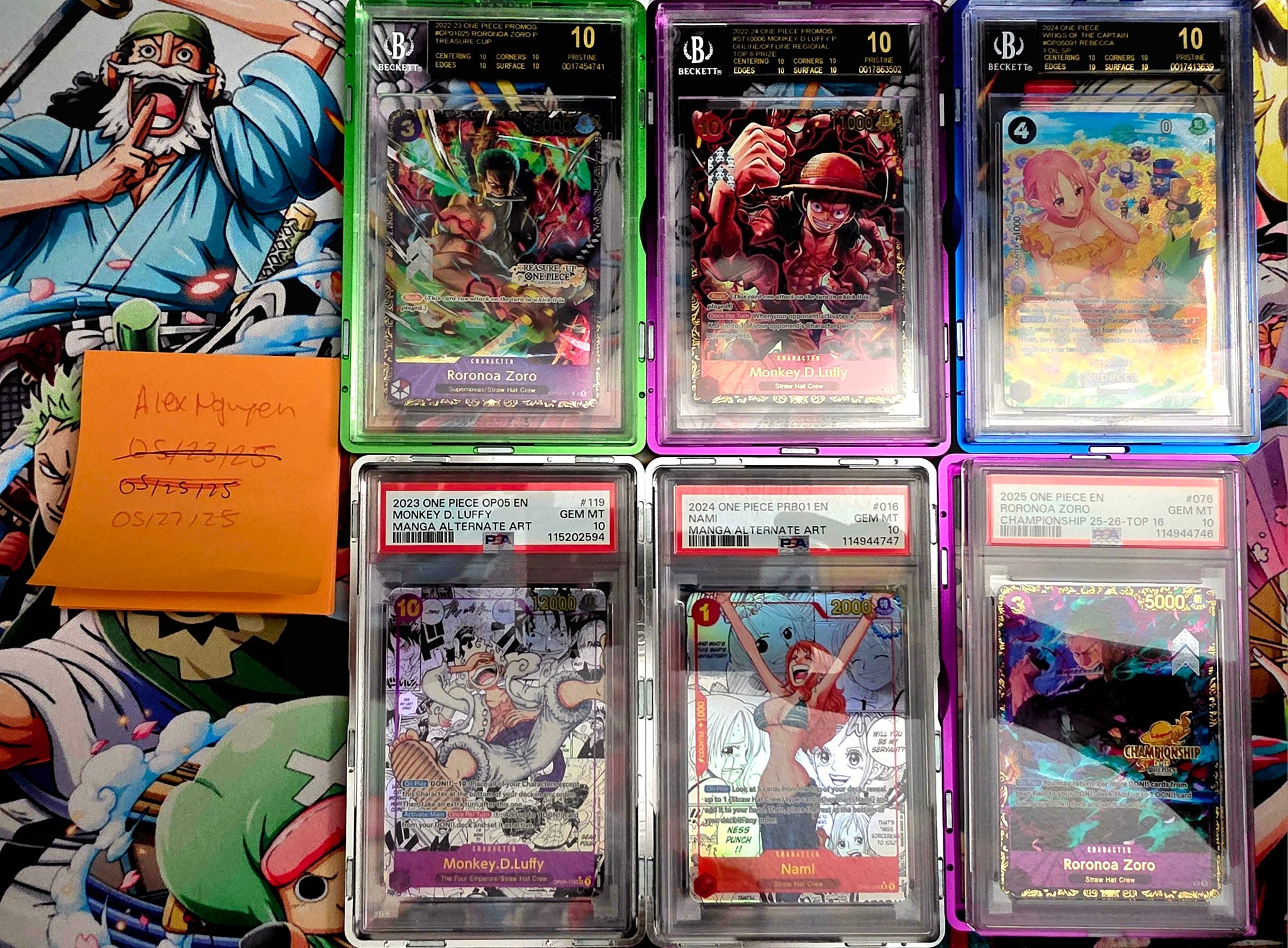 🔥 PSA 10 BASE SHOP Vol.1 Limited Card Collection – Complete 6
