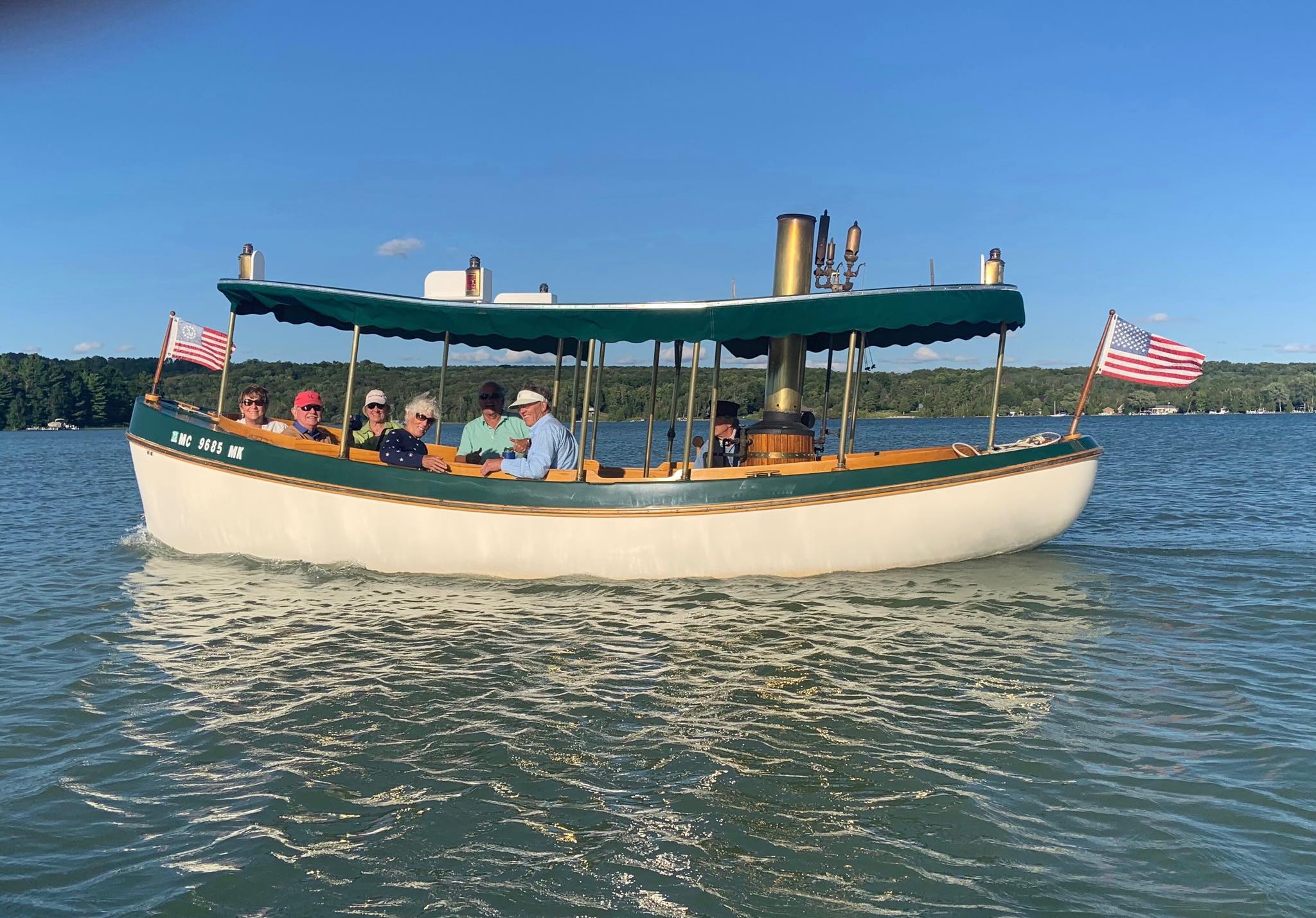 North American Steamboat Assoc. Group | 22ft Beckman, new boiler ,10hp ...