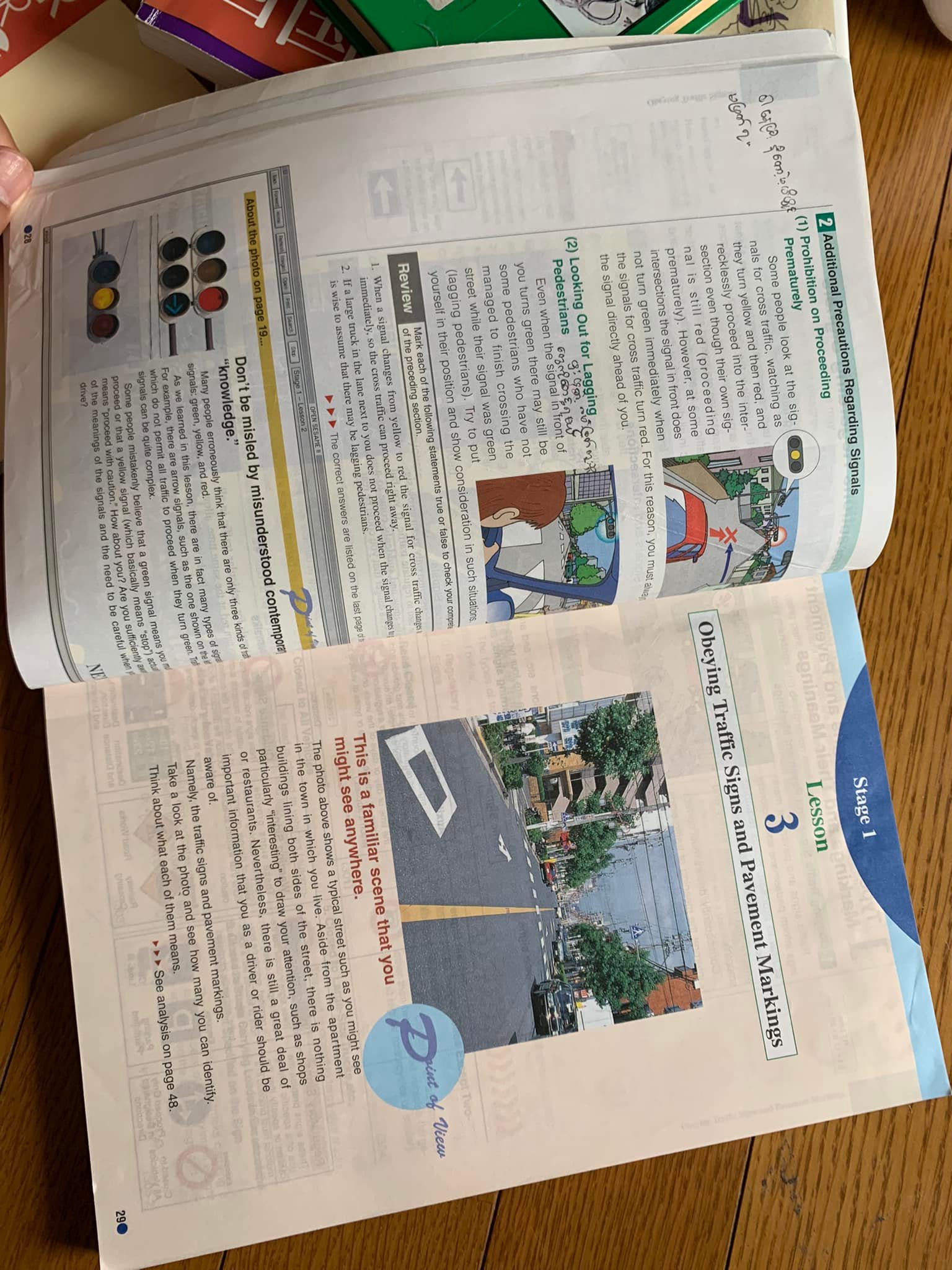 English versions of Japanese driving test study books for sale?