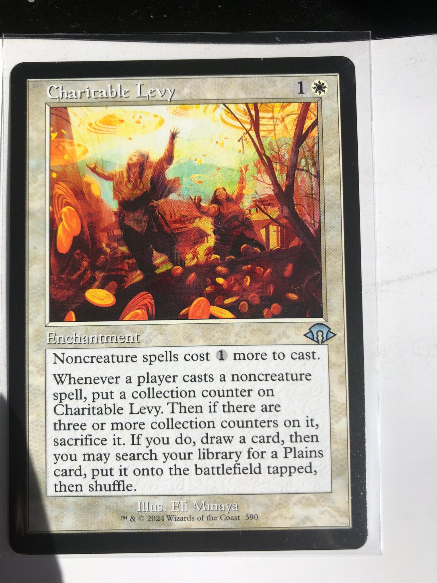 retro mtg cards Tribute Mage (Retro Foil Etched) [Modern Horizons] The Brothers War Retro Artifacts (BRR) #52 Illustrated by Dan Scott Magic Fury (retro frame) - Modern
