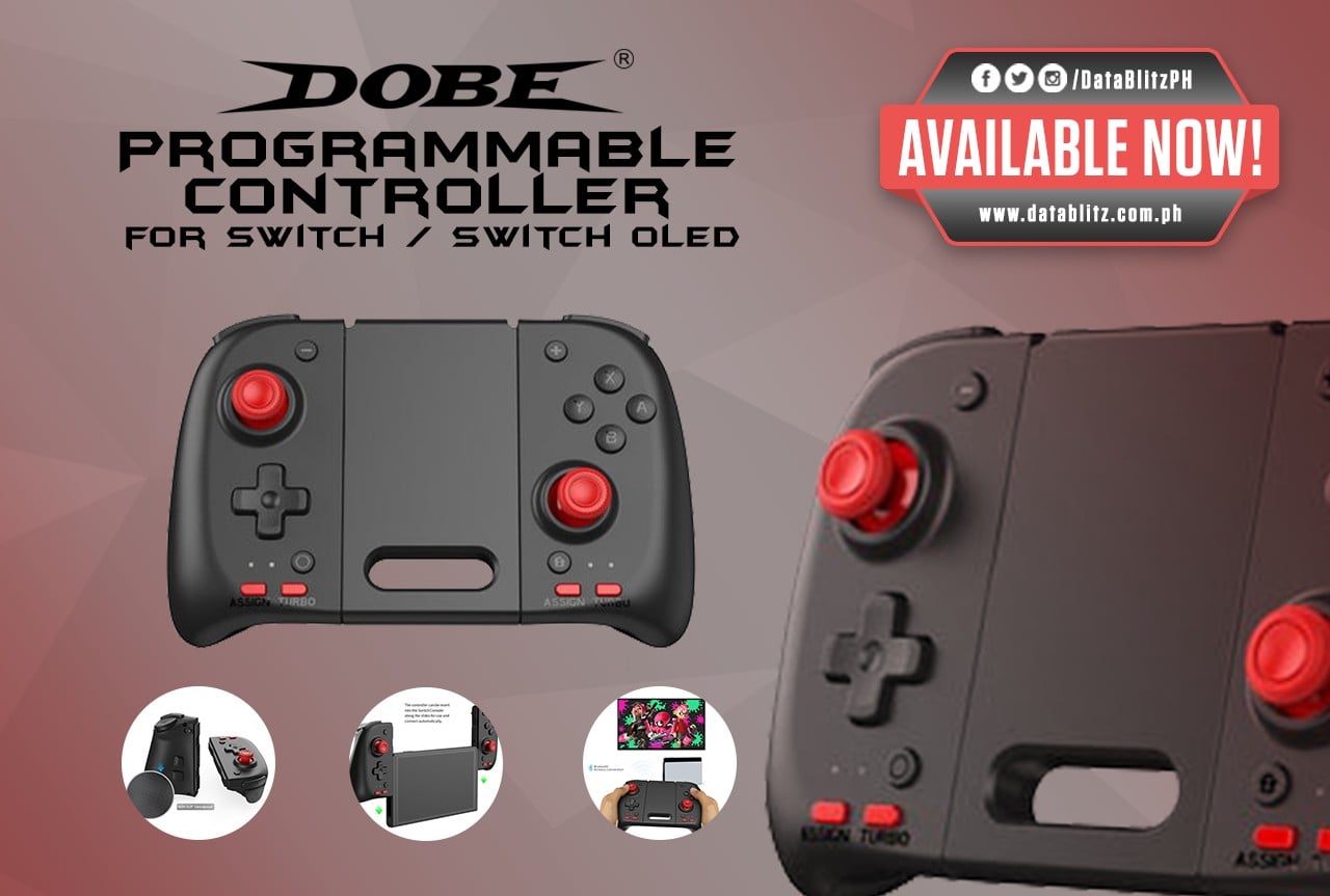 DataBlitz - GAME LIKE A PRO. Dobe NSW Programmable...