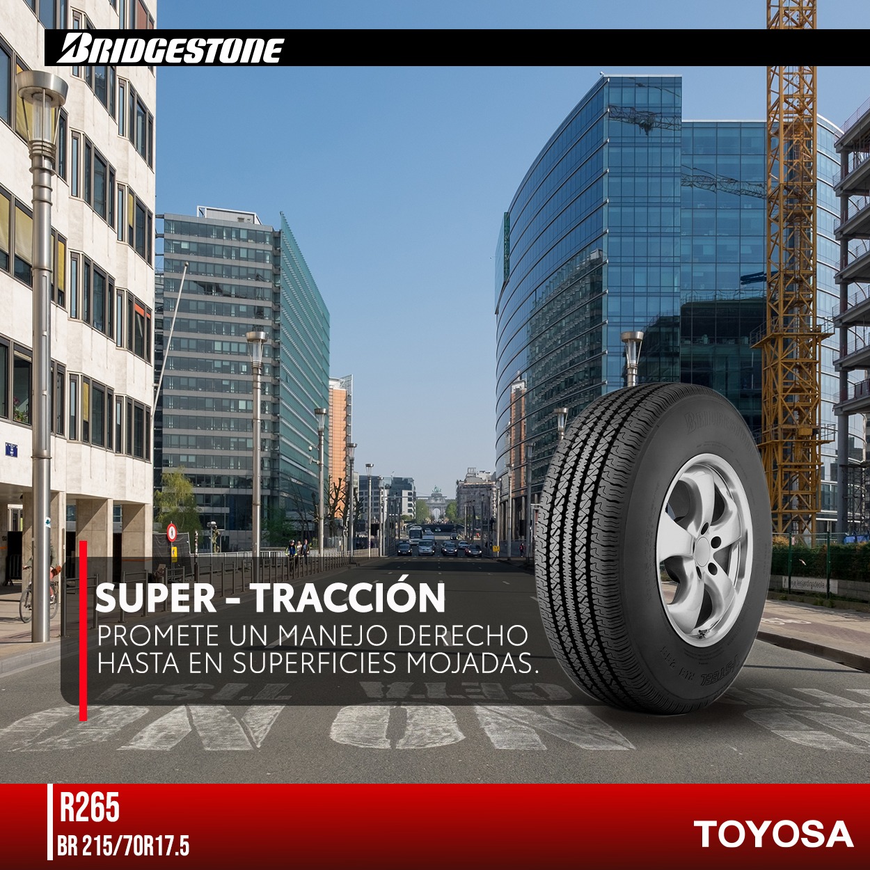¡Bridgestone R265 manejo seguro y... - Bridgestone Bolivia