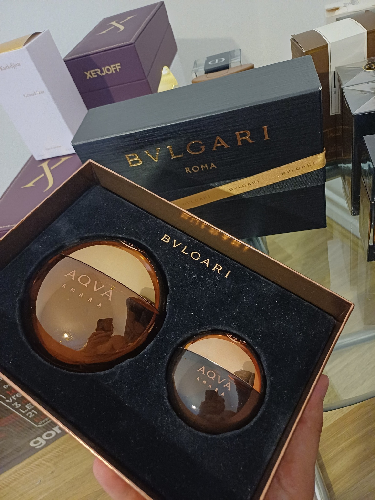 Bvlgari AQVA AMARA 100ML + 15ML set 200€