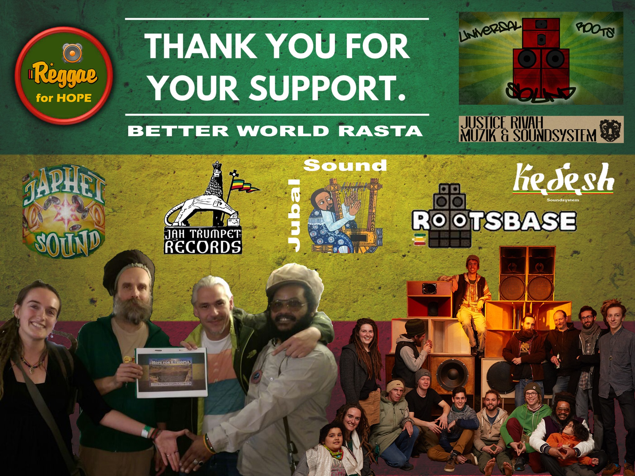 BETTER WORLD RASTA Für einige unserer... - Hope for Ethiopia | Facebook