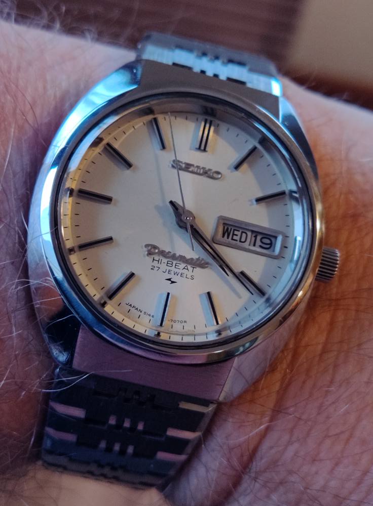 Seiko Presmatic Hi-Beat 5146 - 7040 27 Jewels 1970