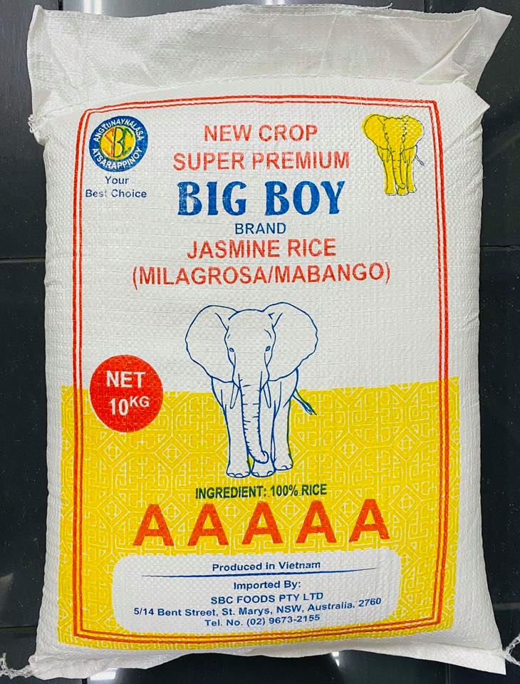 SBC Foods Big Boy Jasmine Rice... - SBC FOODS PTY LTD