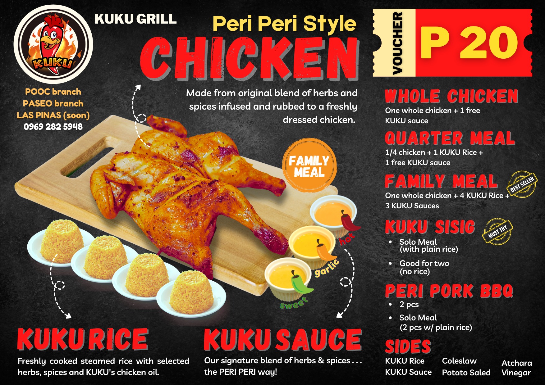 K U K U Grill - Peri Peri Style Chicken