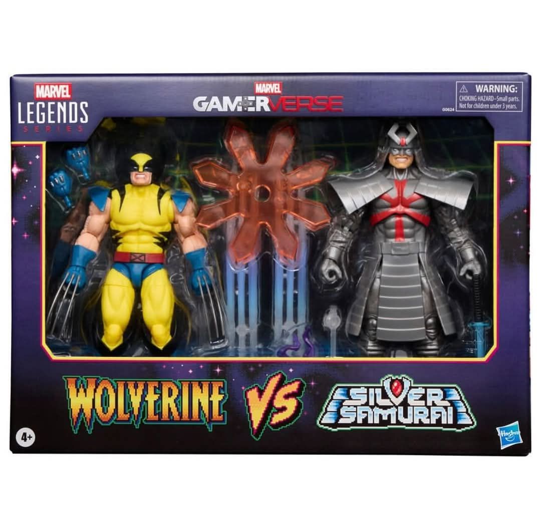 Marvel Legends Wolverine and Psylocke player 2 version box set pre