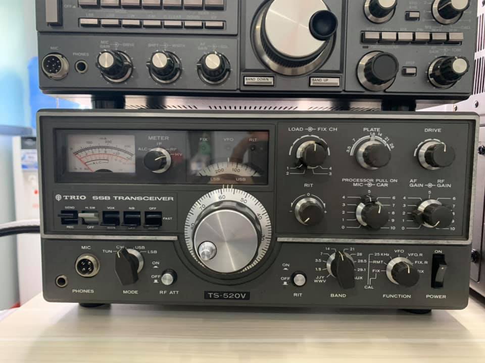 For sale The Kenwood TS-520 is designed for SSB and CW modes in
