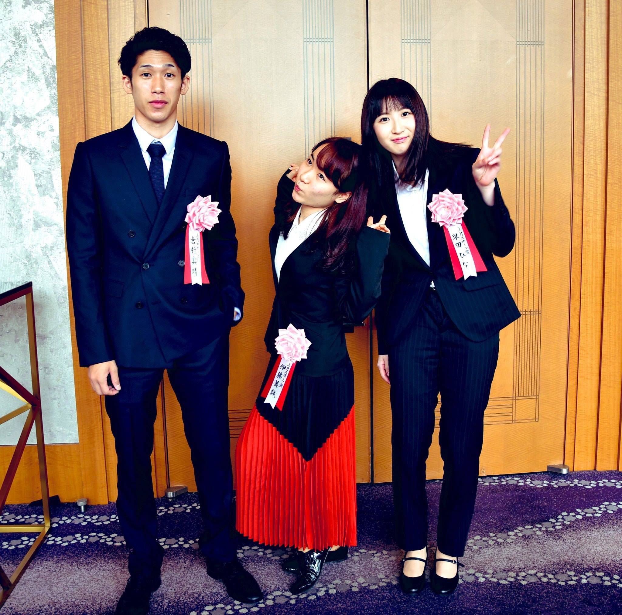 上月スポーツ賞 卓球から 吉村真晴 選手 Hayata Hina 早田 ひな Fans Page Facebook