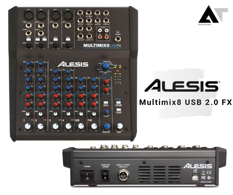Alesis Multimix 8 USB 2.0 FX มิกเซอร์... - AT prosound-shop | Facebook