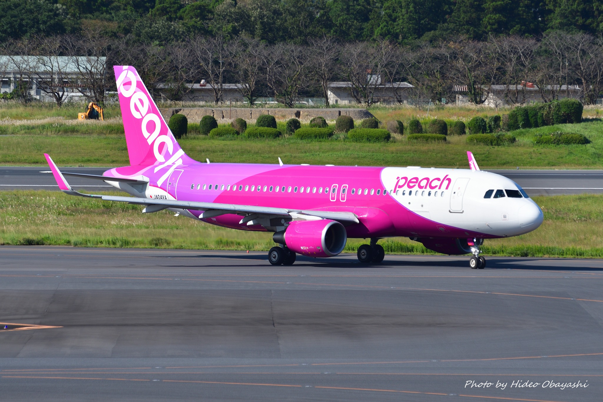 Peach Aviation A320-200 (JA801P) Papercraft Model