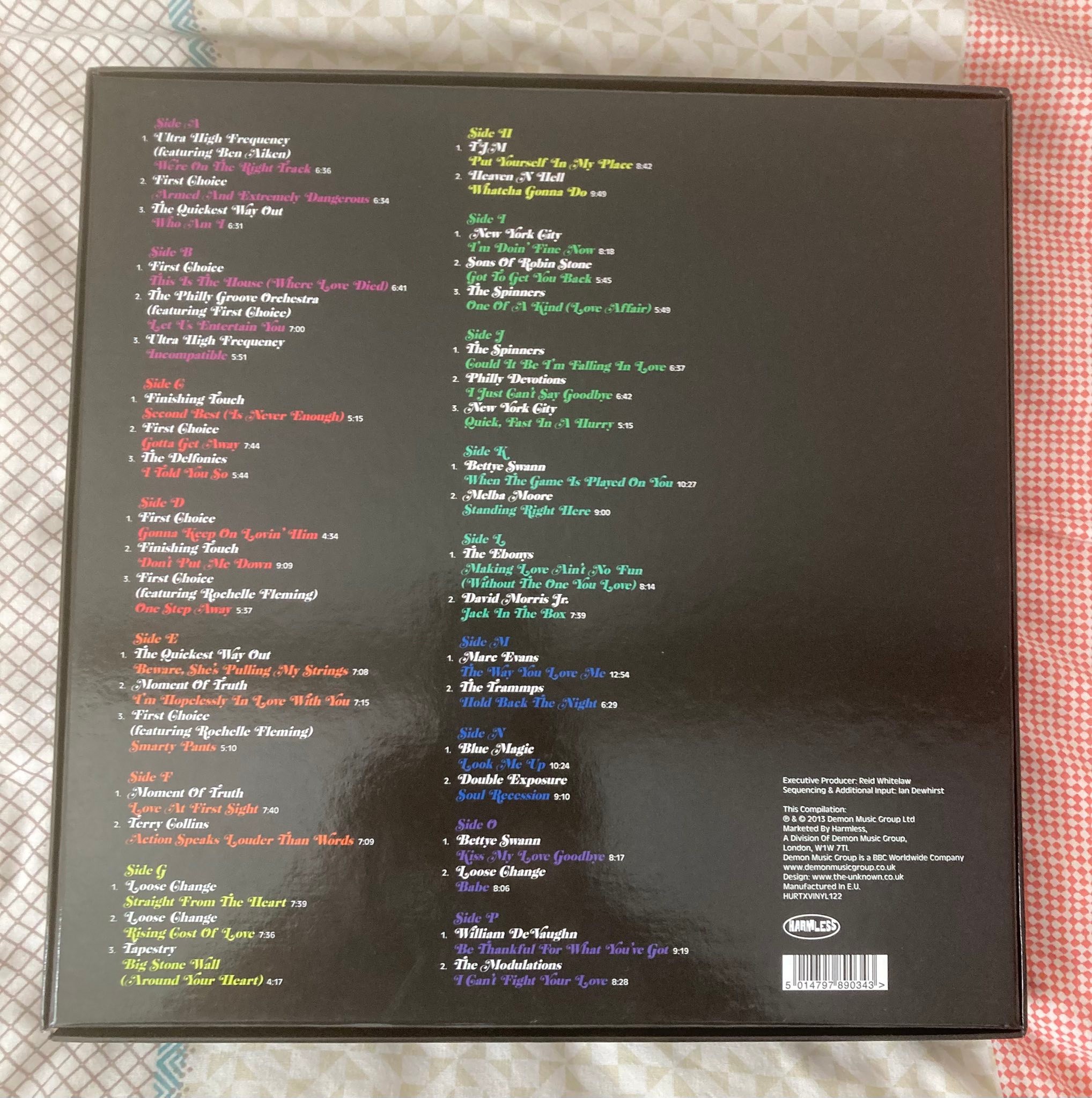 Philly Regrooved. Tom Moulton Box set 8xLP . This is a very good