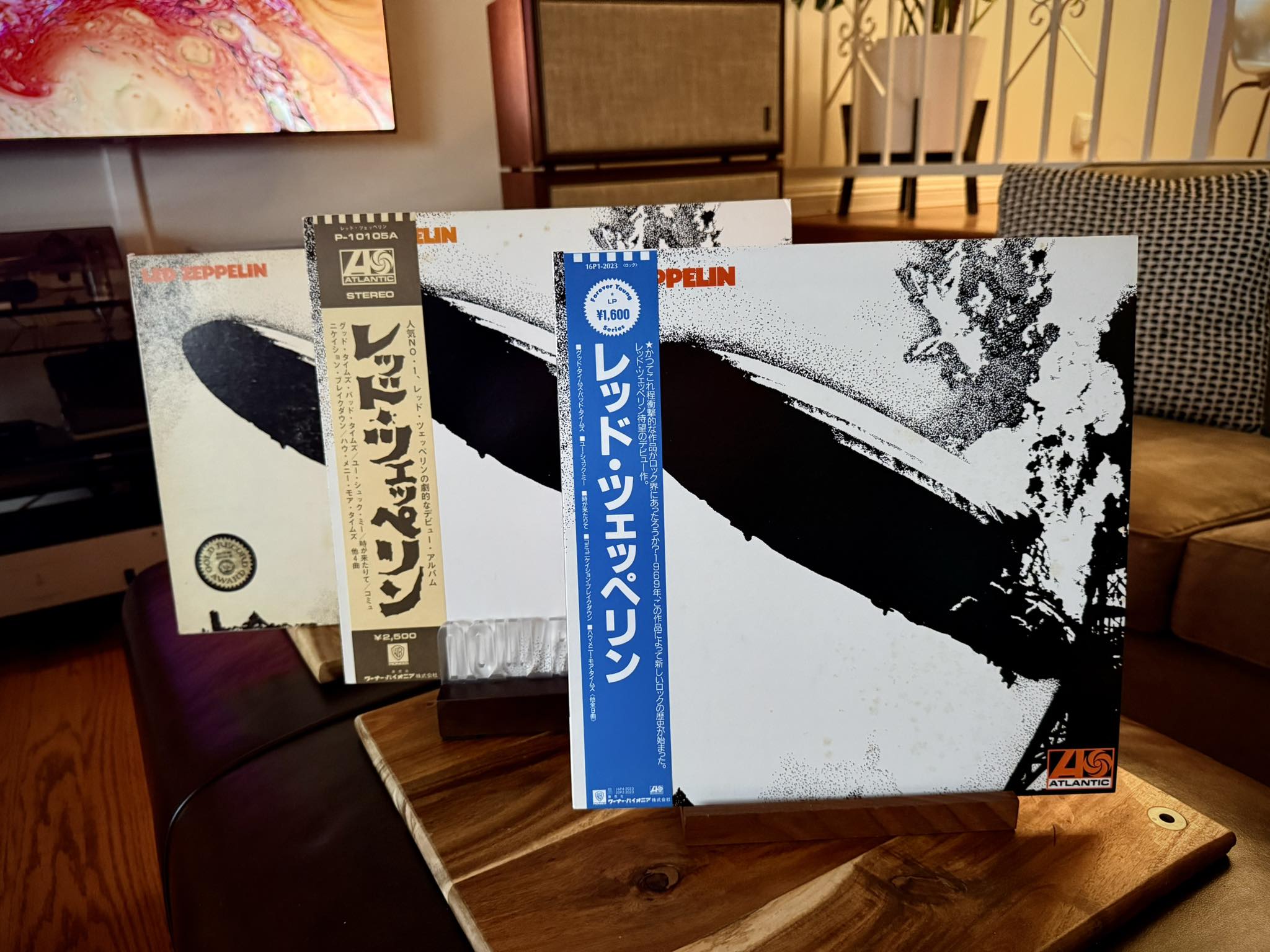 Led Zeppelin vinyl record releases compared