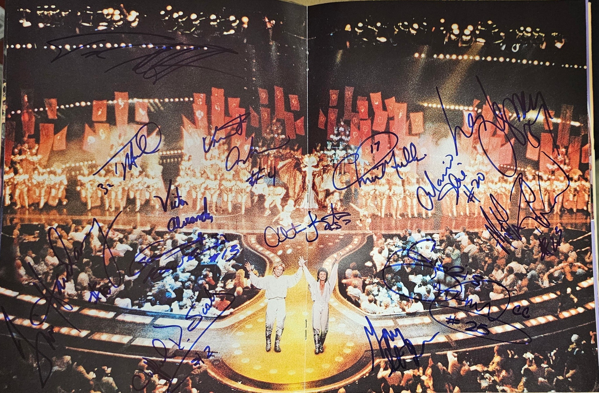 Golden State Warriors visit Siegfried & Roy show
