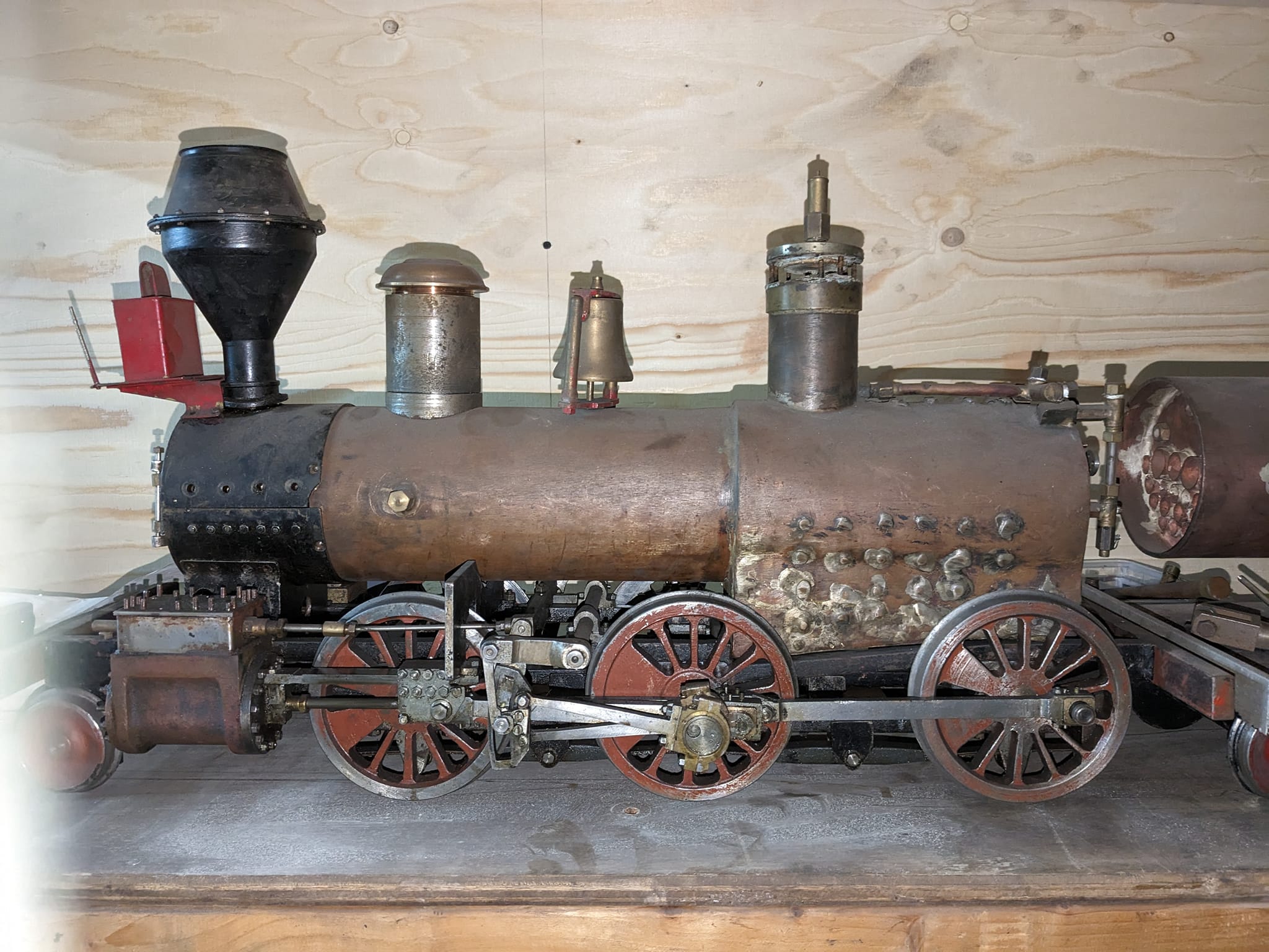 Fictional american locomotive drawing