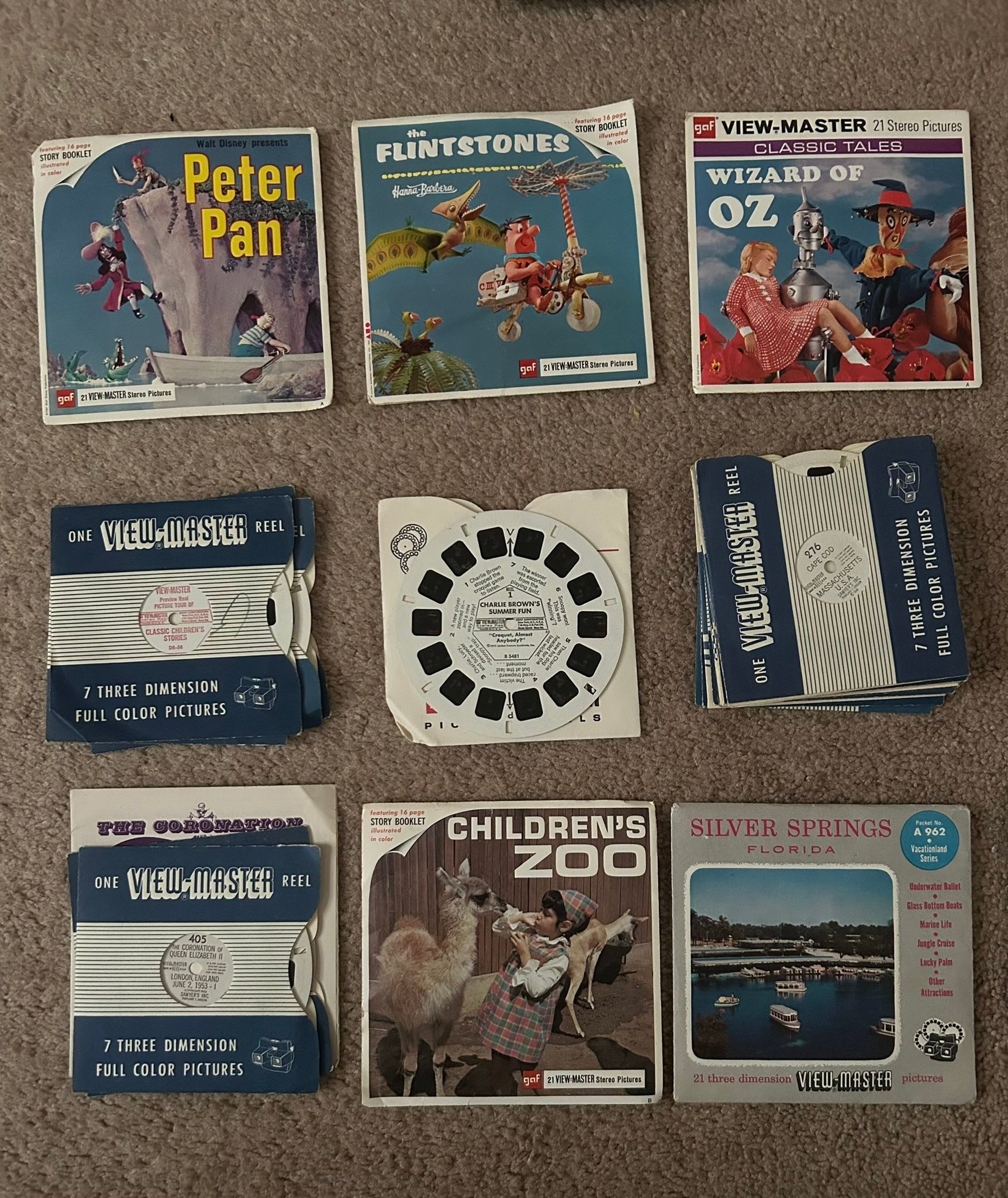 Sawyer's VINTAGE Single view-master Reel 2022 Pontresina Switzerland