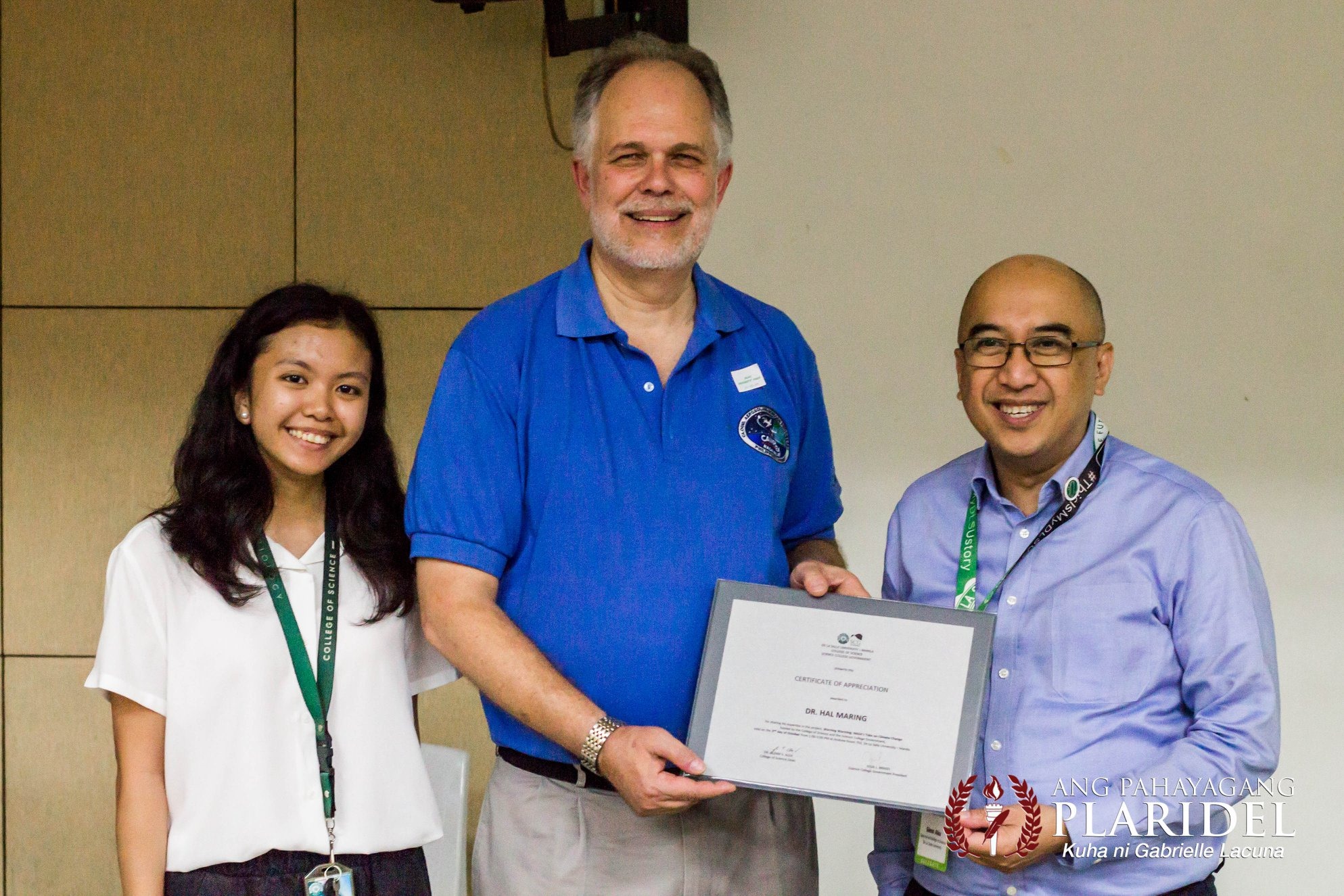 Dr. Hal Maring, Program Manager,... - De La Salle University