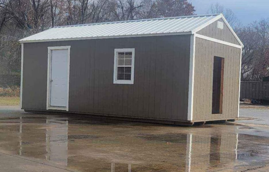 Hunt Portable Buildings - Shell Knob - Sold !!! Sold this Repo 12x24 ...