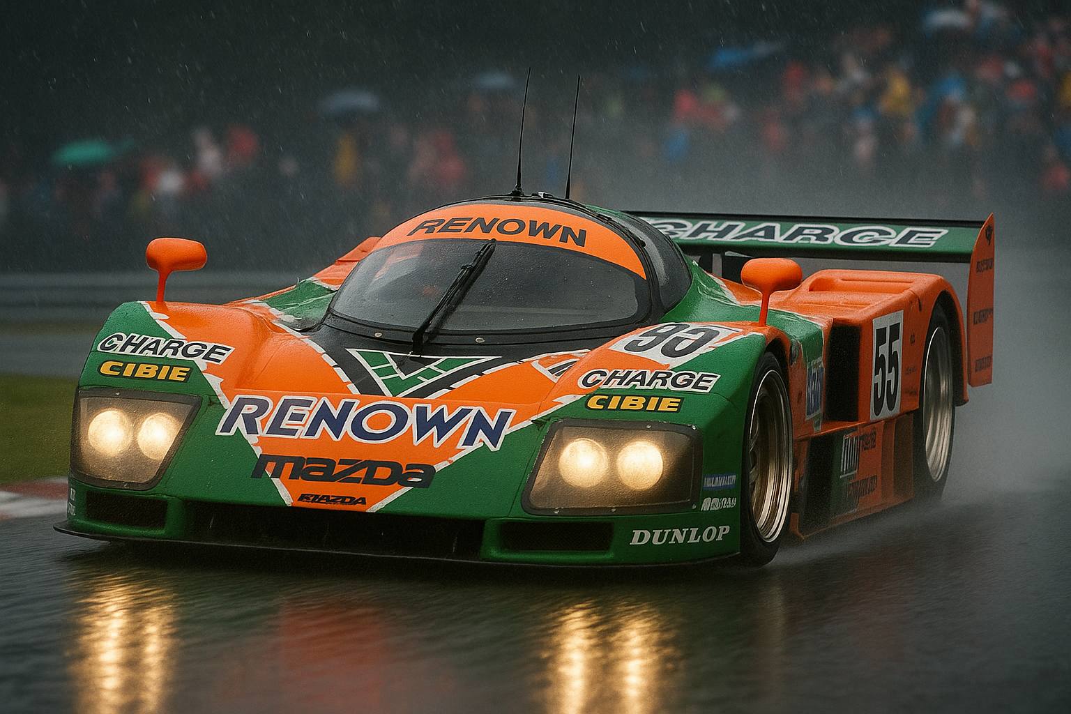 Ref : SICA42c - Jaguar XJR10 No.61 1st Lime Rock 1990 Ref