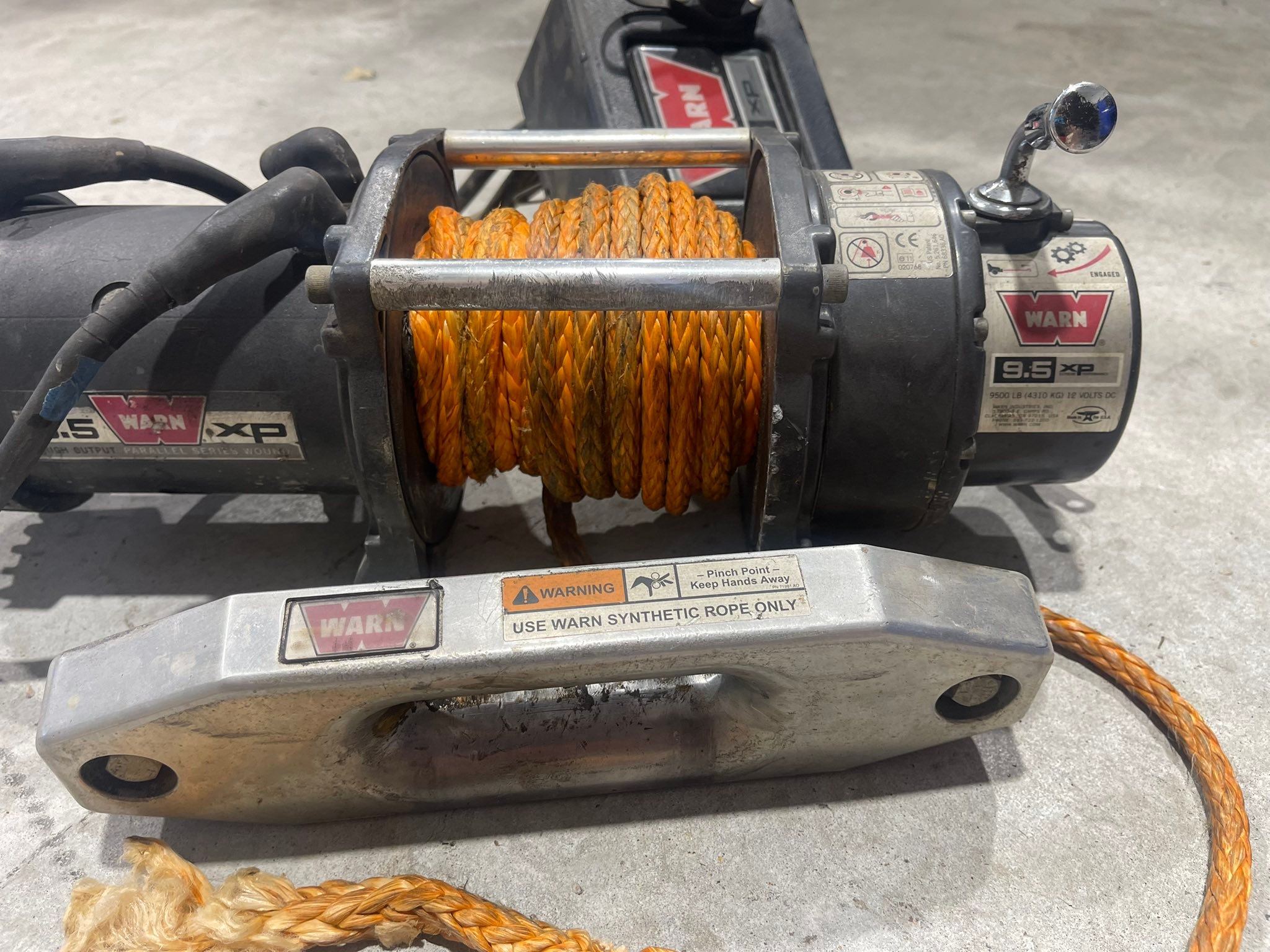 NEW PRODUCT... Warn Tabor 10-S and 12-S Winches with Synthetic 