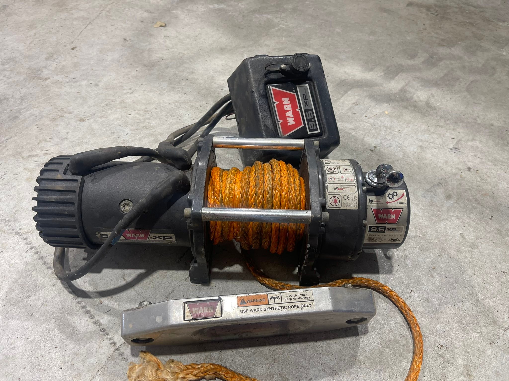 NEW PRODUCT... Warn Tabor 10-S and 12-S Winches with Synthetic 