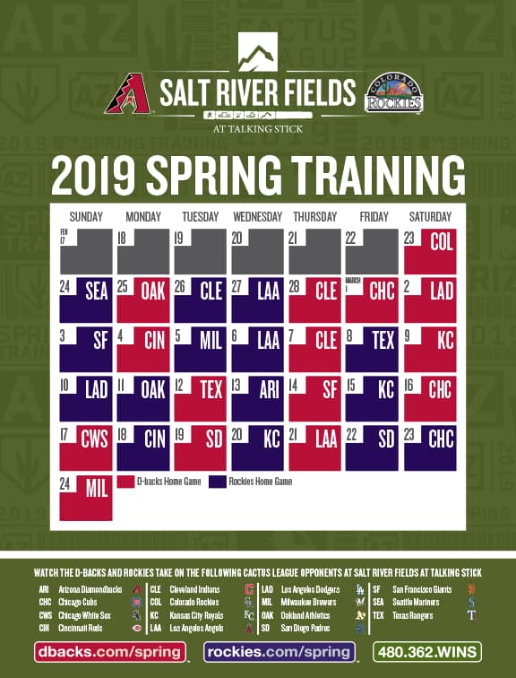 Spring Training Baseball