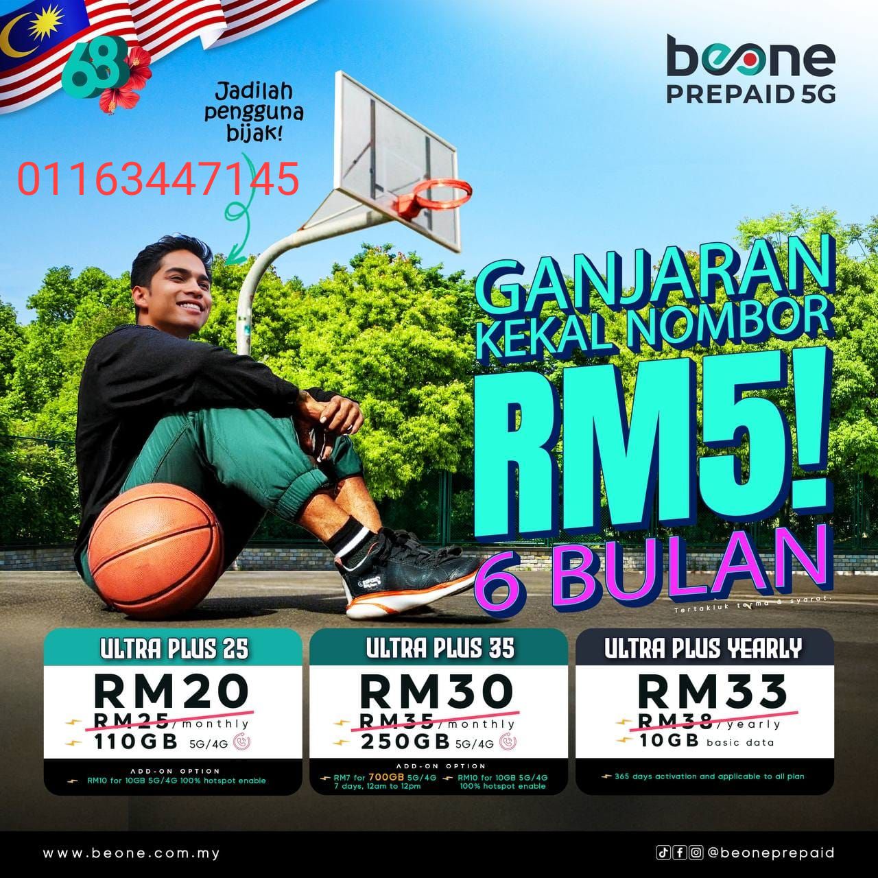 Muhamad Rozaidi - 𝟏𝟏𝟎𝐆𝐁 𝐡𝐚𝐧𝐲𝐚 𝐑𝐌𝟐𝟎? 𝐘𝐀, 𝐀𝐍𝐃𝐀 𝐉𝐈𝐌𝐀𝐓! 🔥Kekal nombor asal ...