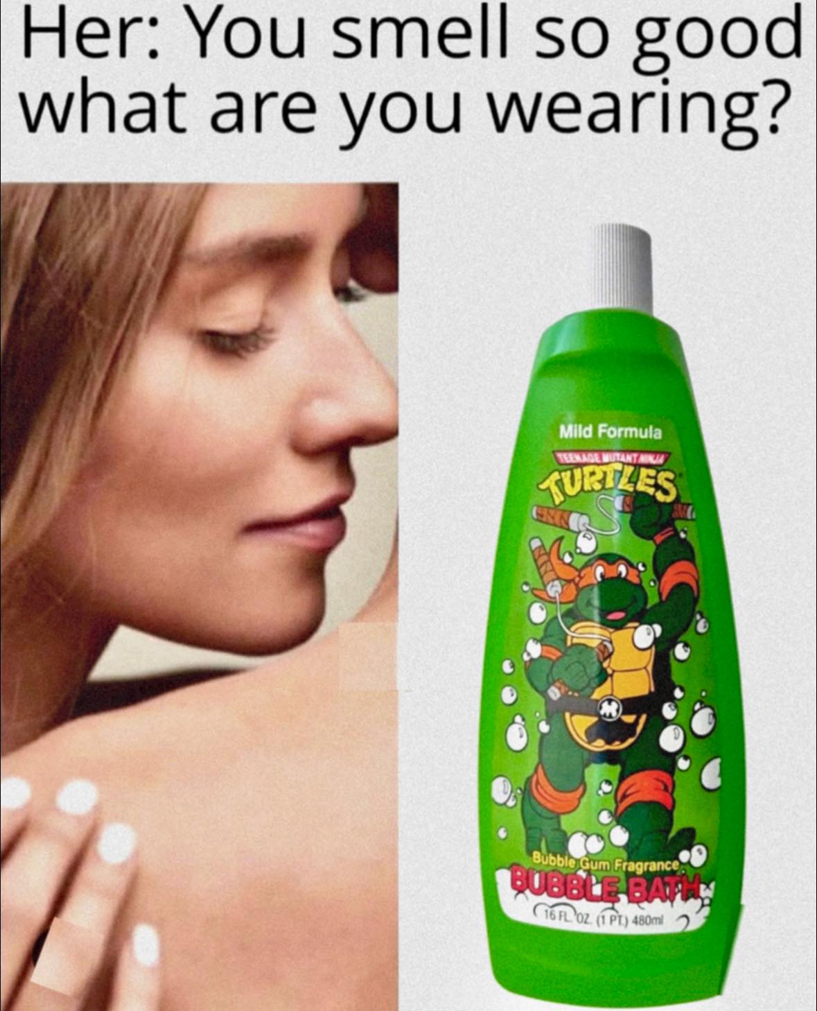 TMNT bubble bath I remember keeping these bottles and playing with