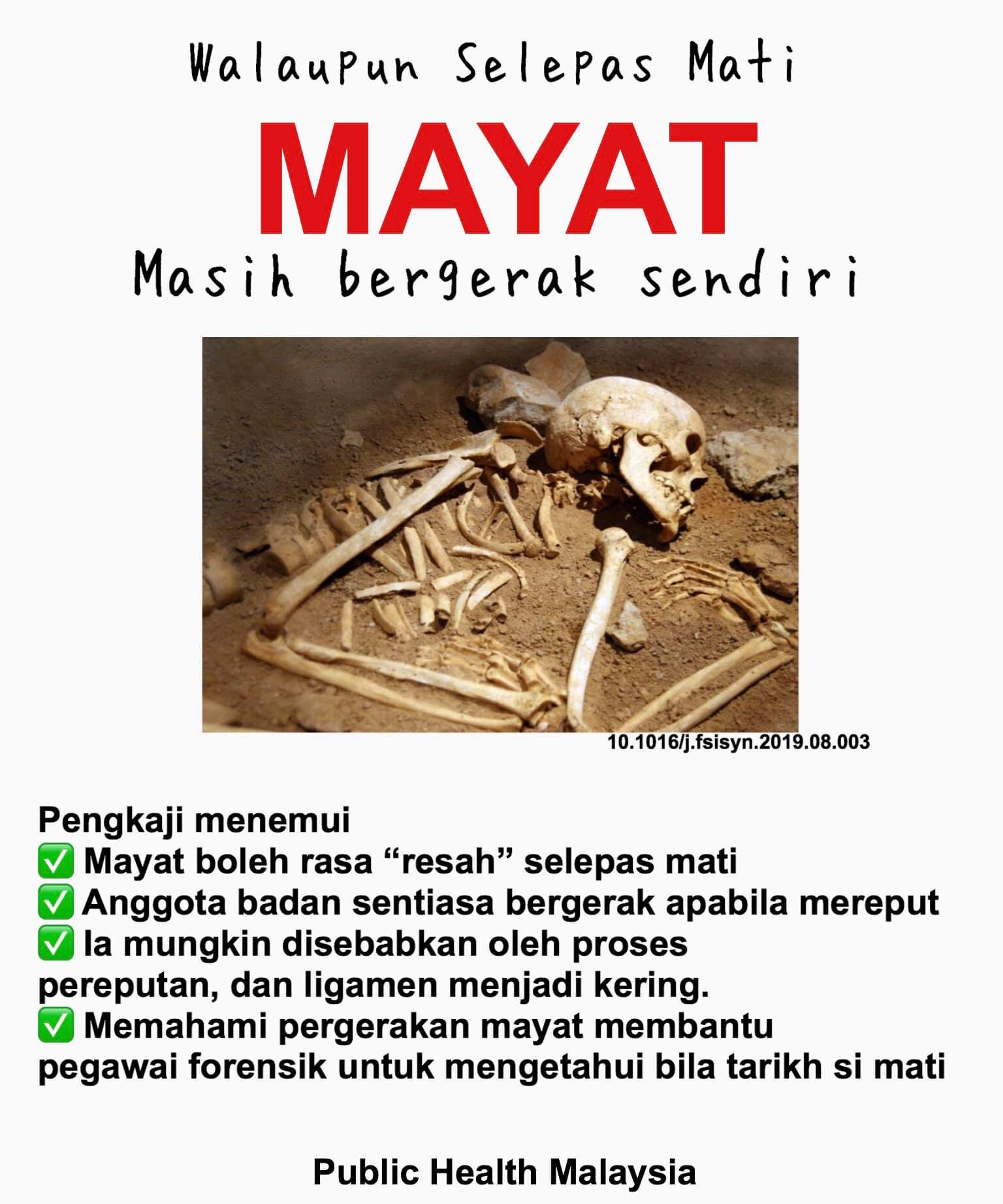 Adakah Orang Yang Meninggal Sedar Bahawa Dia Sudah Mati Minda Rakyat