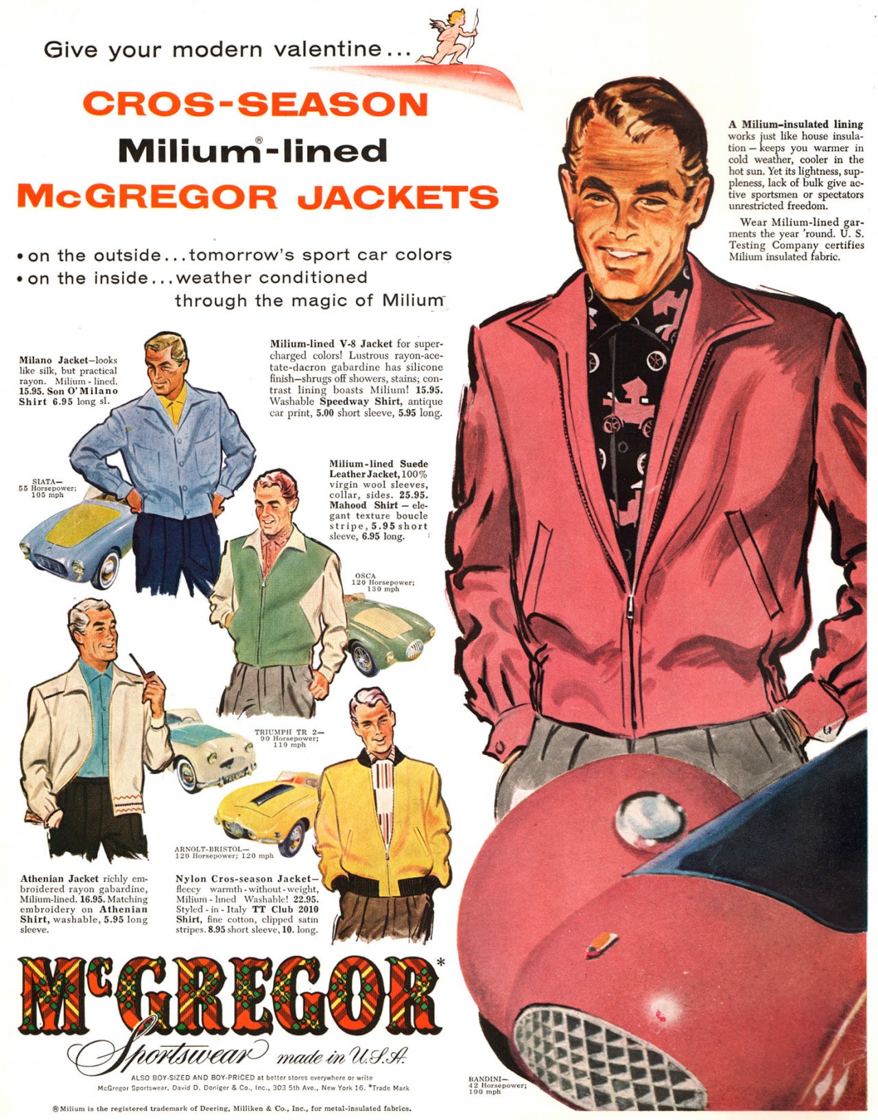 McGregor Anti Freeze Jackets in the 1950s