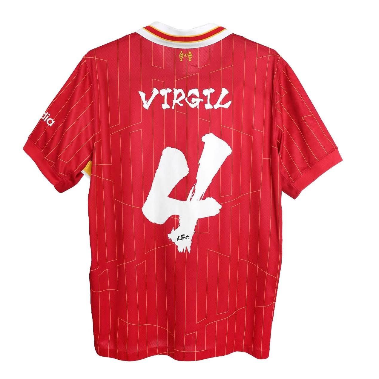 Liverpool wore special-edition kits, designed with the help of