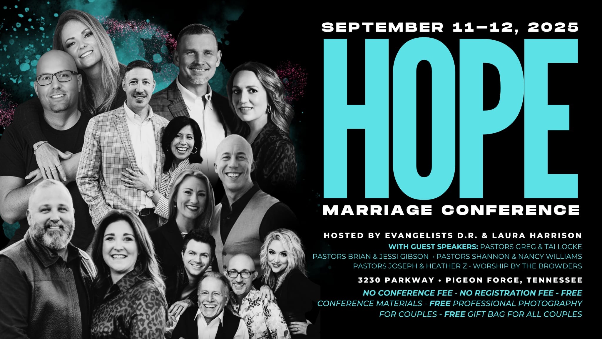 Laura Harrison - 💍 ANNOUNCEMENT: HOPE MARRIAGE CONFERENCE... | Facebook