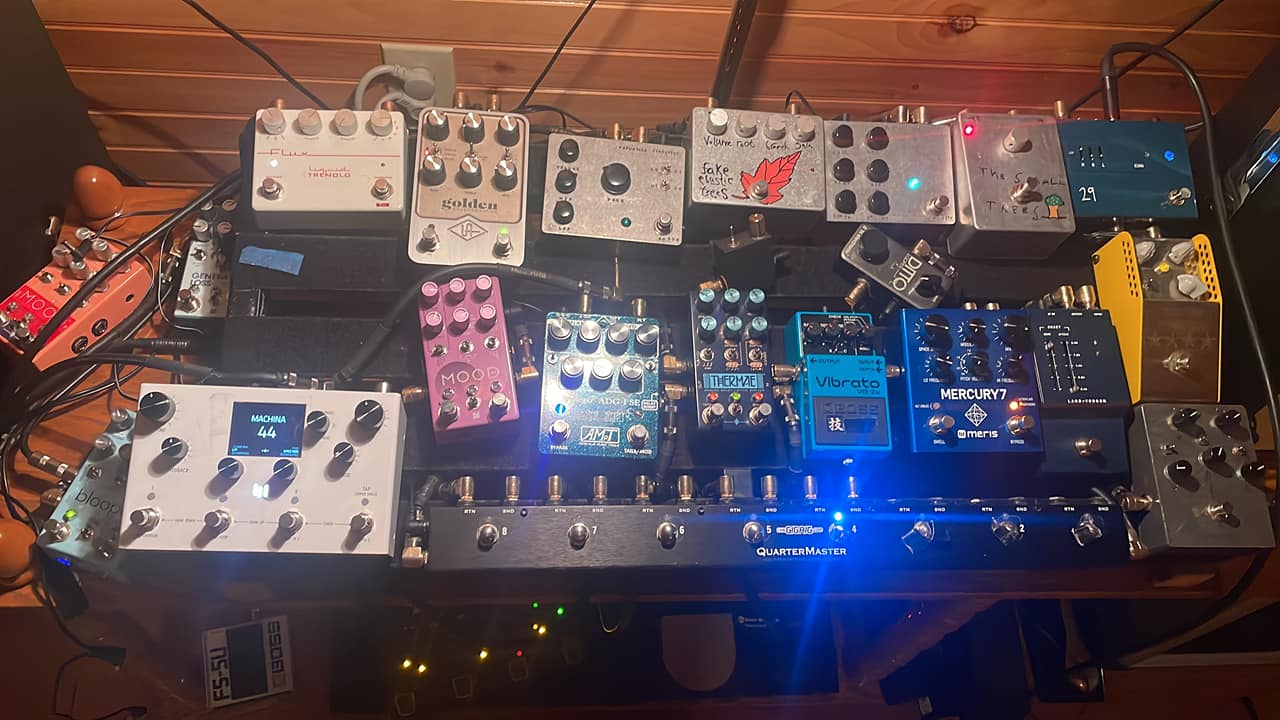 Meris LVX pedal for ambient soundscapes