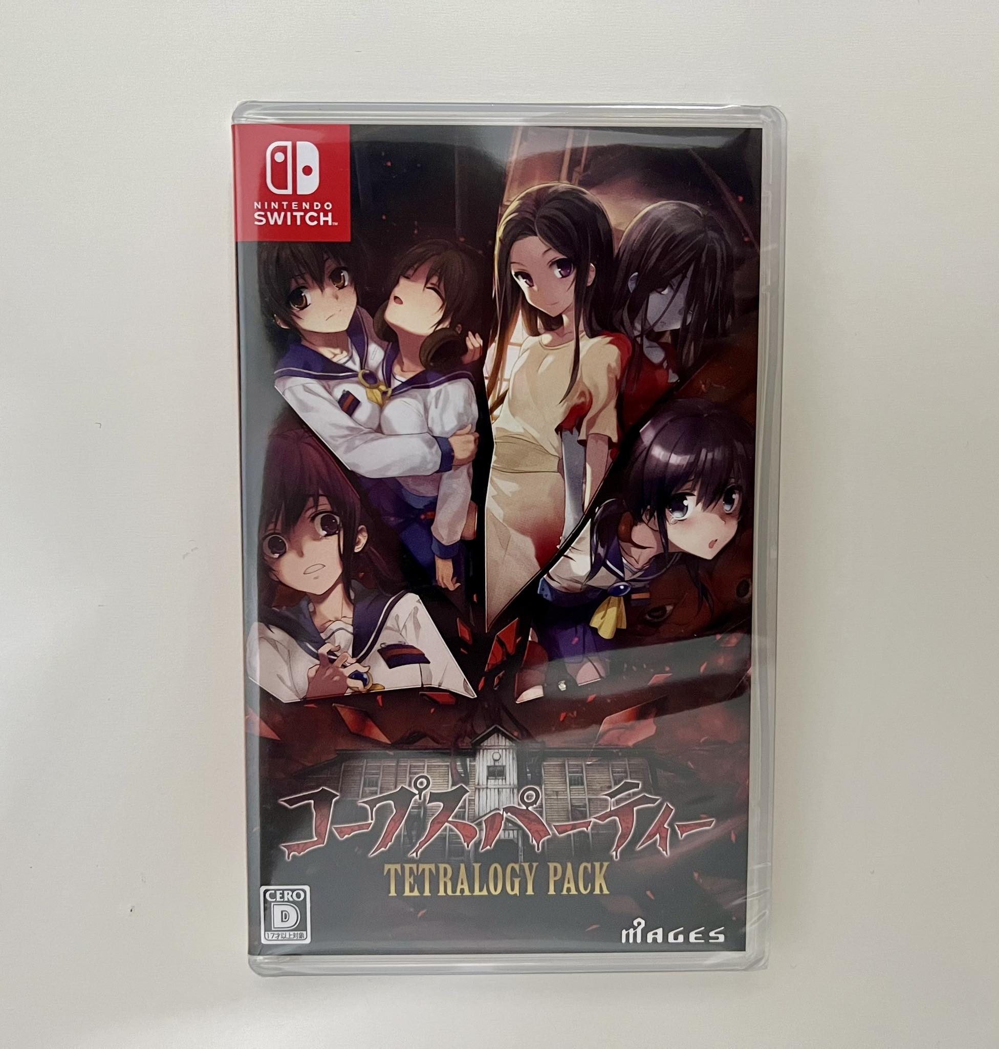 Japanese Corpse Party Tetralogy Pack Limited Edition for Nintendo