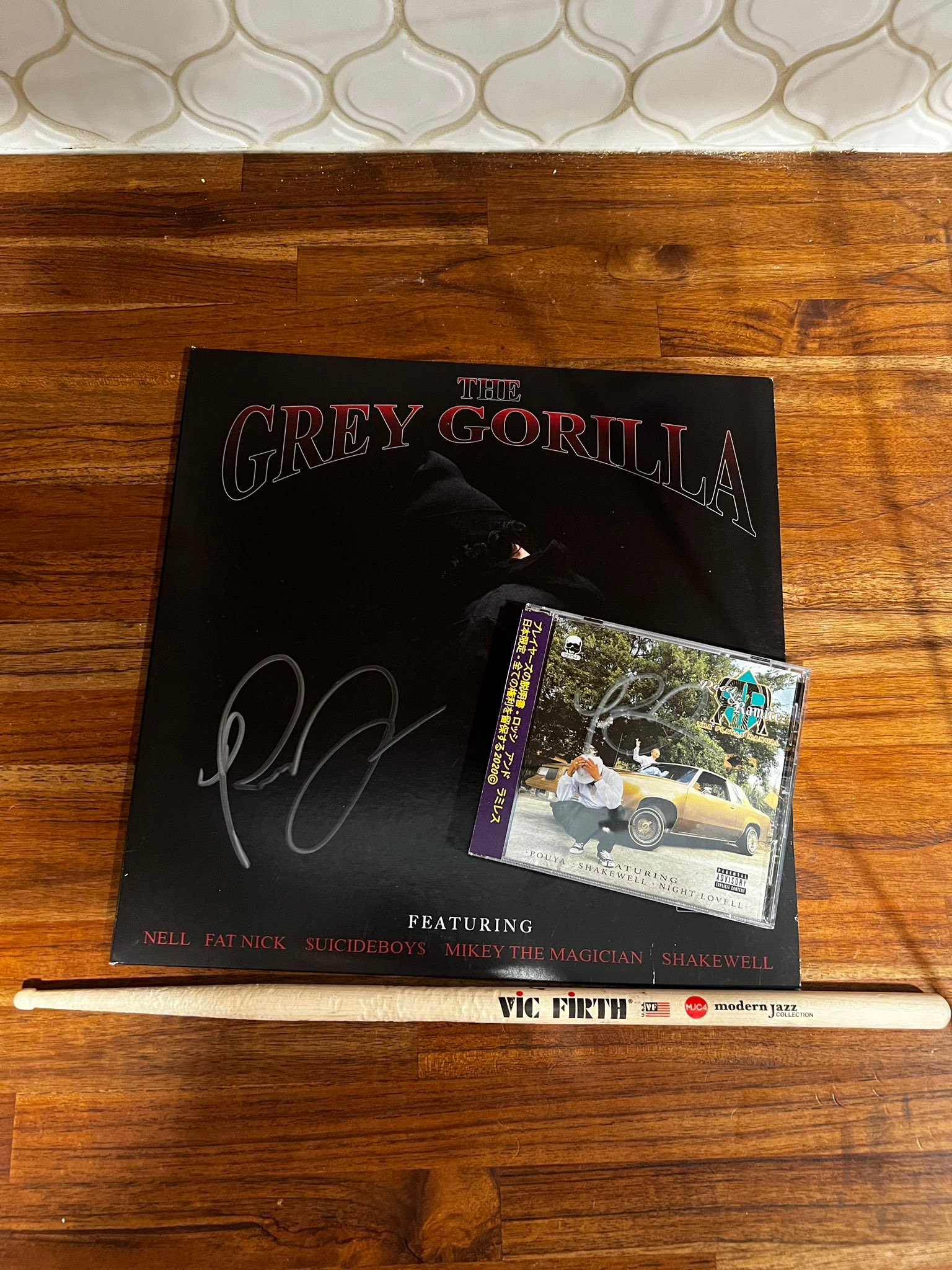 Saw Ramirez in Detroit on Tuesday, brought my Grey Gorilla vinyl