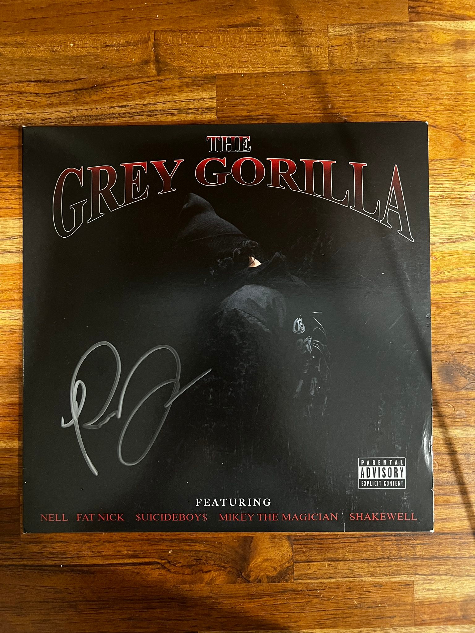 Saw Ramirez in Detroit on Tuesday, brought my Grey Gorilla vinyl