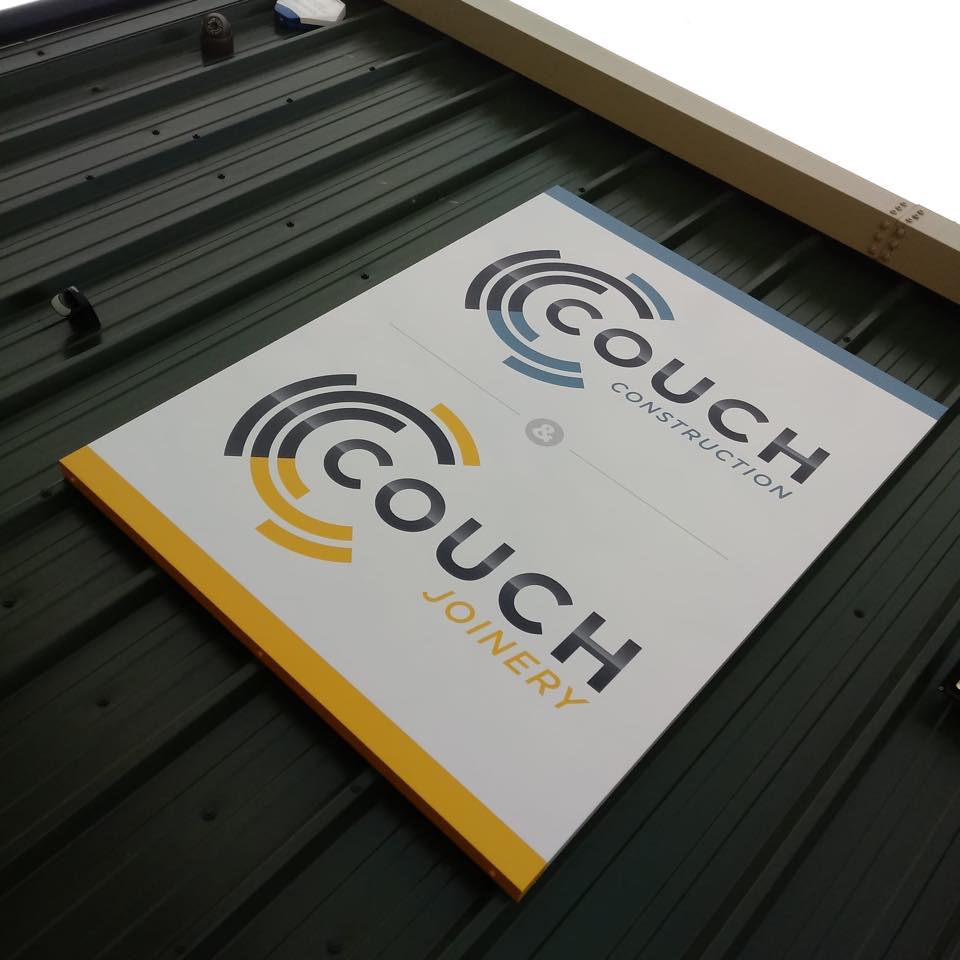 Futureclient - New box section signs for Couch...